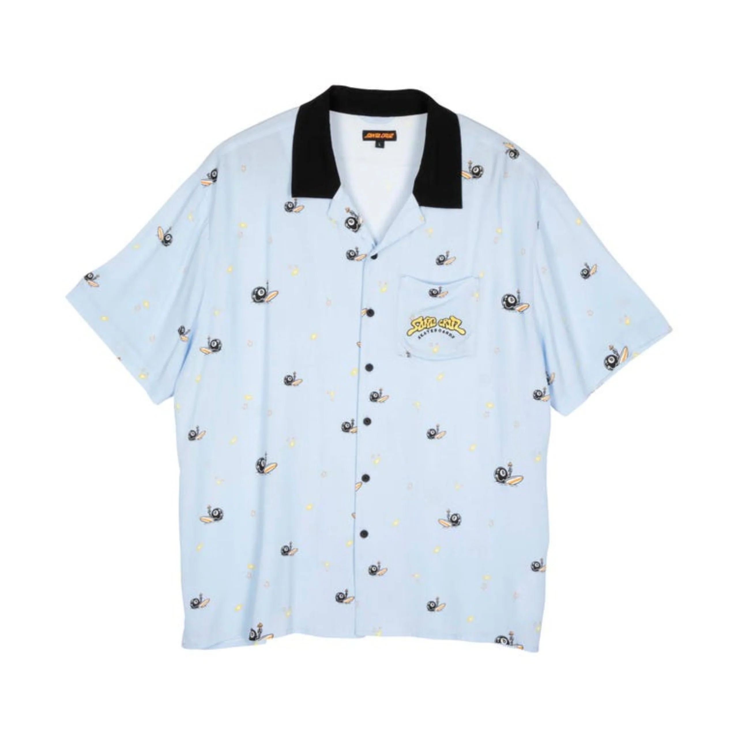 Santa Cruz Winkowski Surf Shirt - Fresh Blue