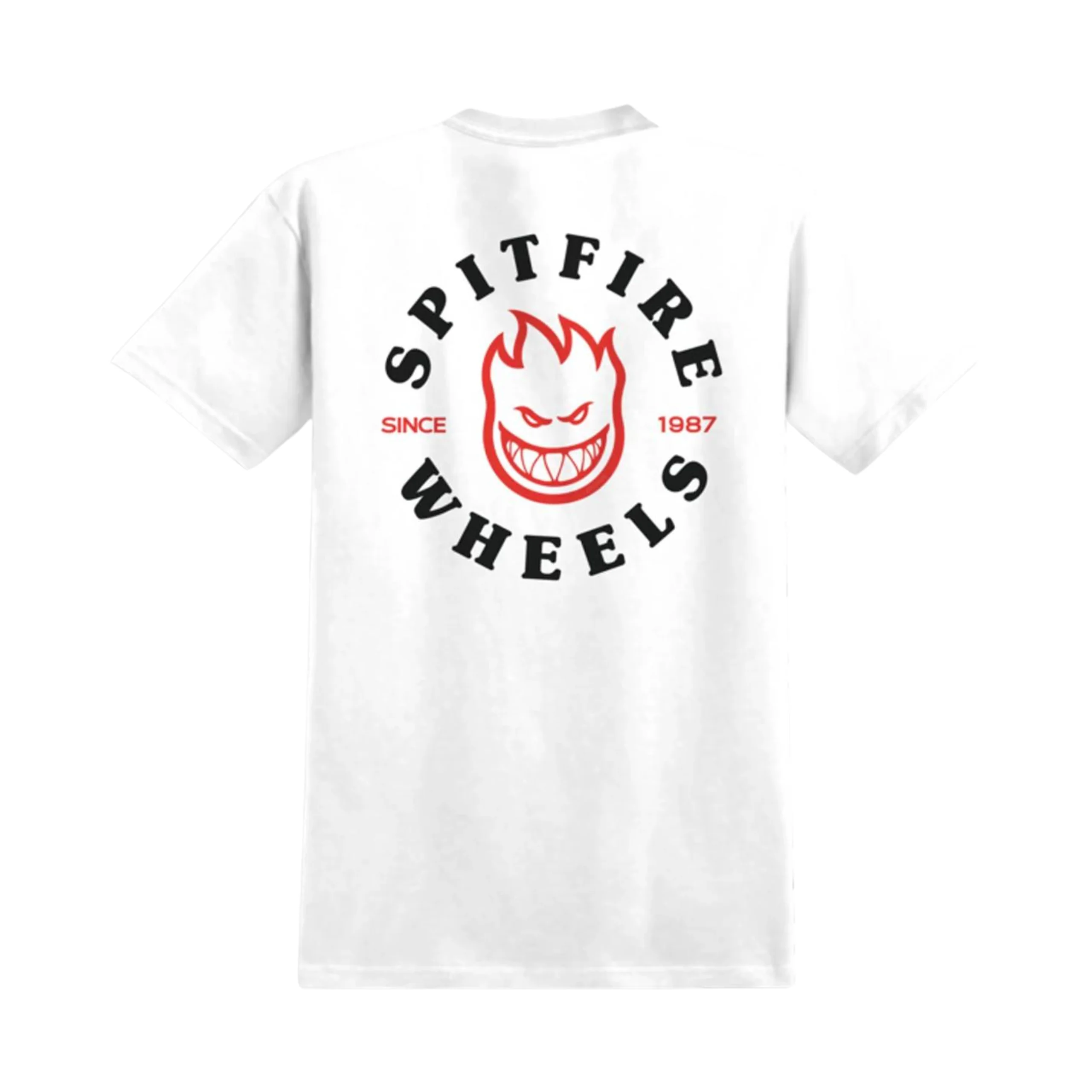 Spitfire Bighead Classic T-Shirt - White / Black / Red - Image 2
