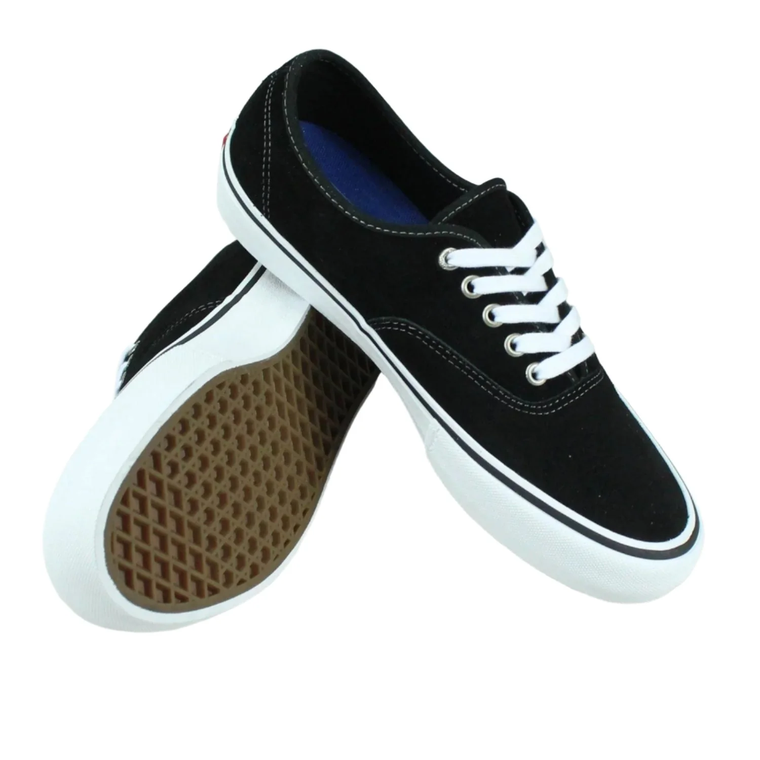 Vans Authentic Pro Suede Shoes - Black / White - Image 4