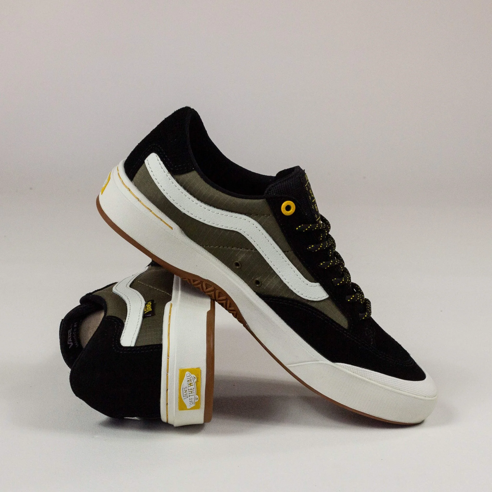 Vans Berle Surplus Shoes- Black / Military - Image 3