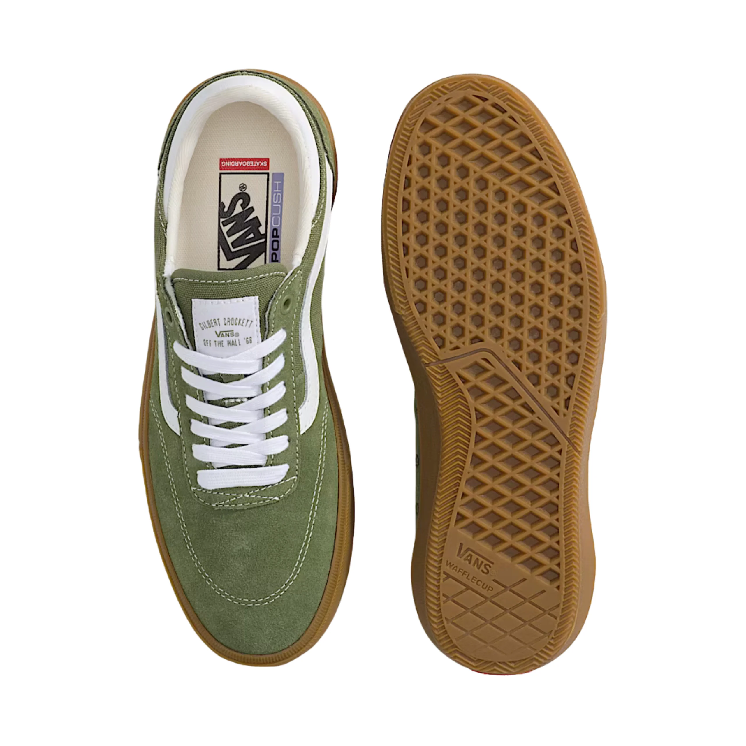 Vans Gilbert Crockett Shoes - Loden Green - Image 4