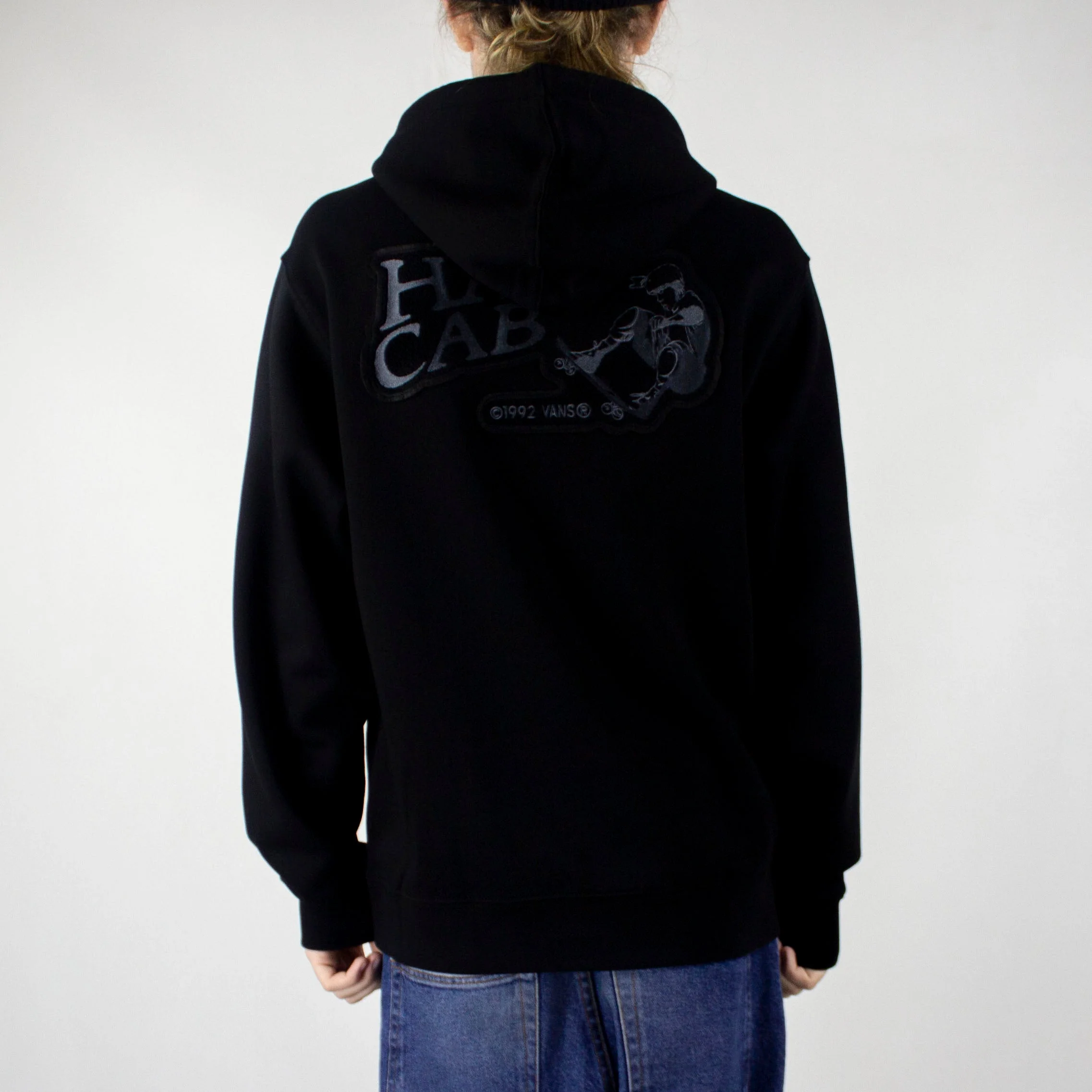 Vans Half Cab 30th Anniversary Fleece Hoodie - Black - Image 3