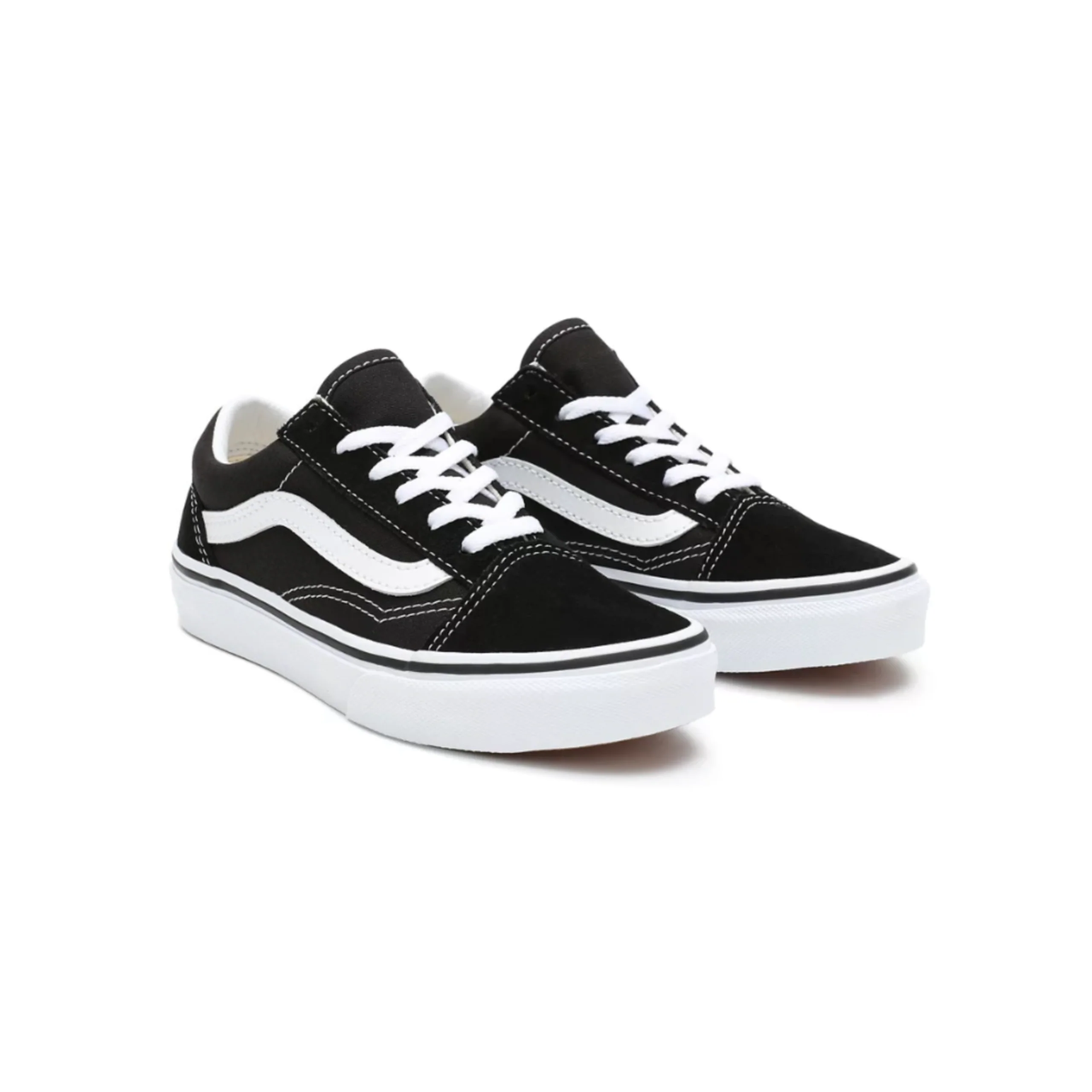 Vans Kids Old Skool Shoes - Black / True White - Image 2