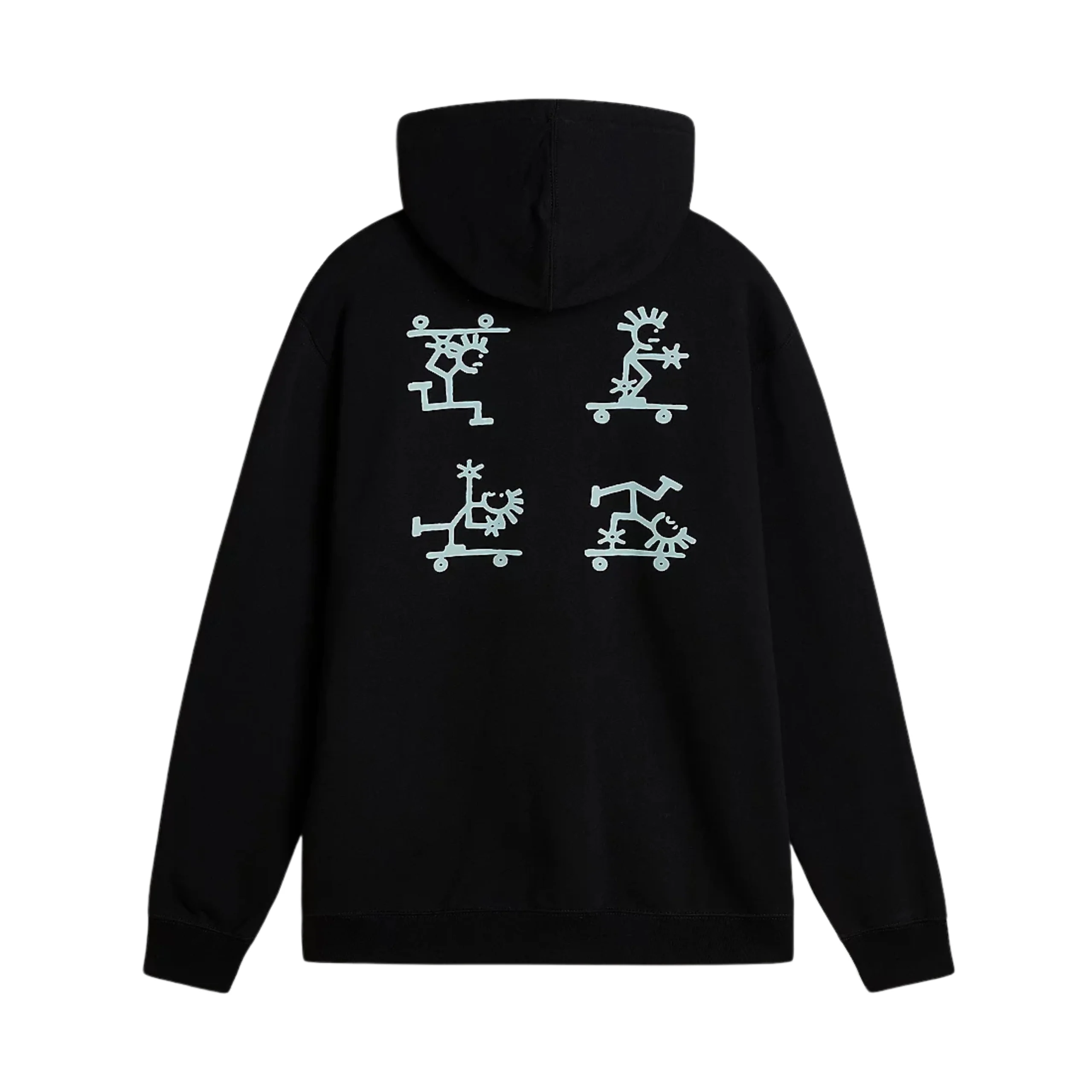 Vans Nimi Sk8 Loose Pullover Hoodie - Black - Image 2