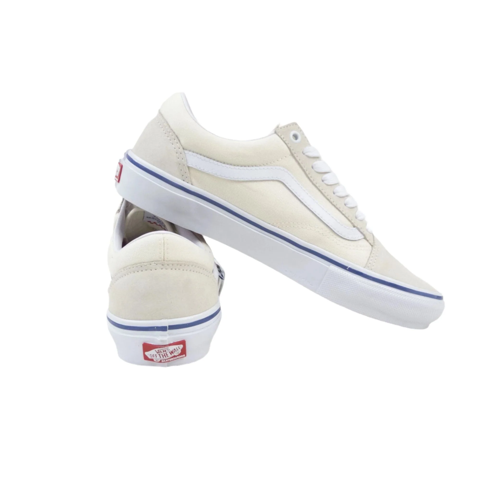 Vans Skate Old Skool Shoes - Off White - Image 4