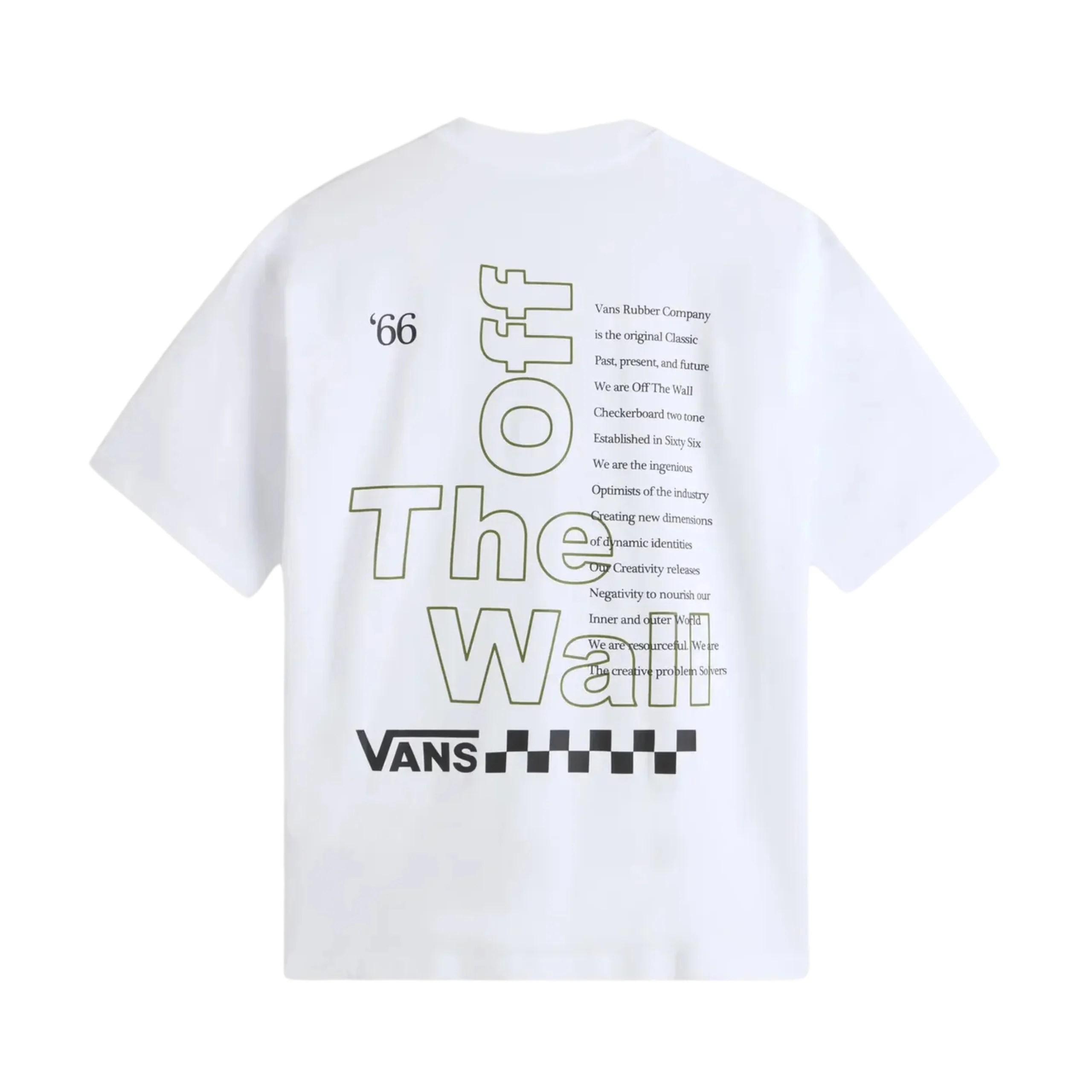 Vans Posted T-Shirt - White - Image 2
