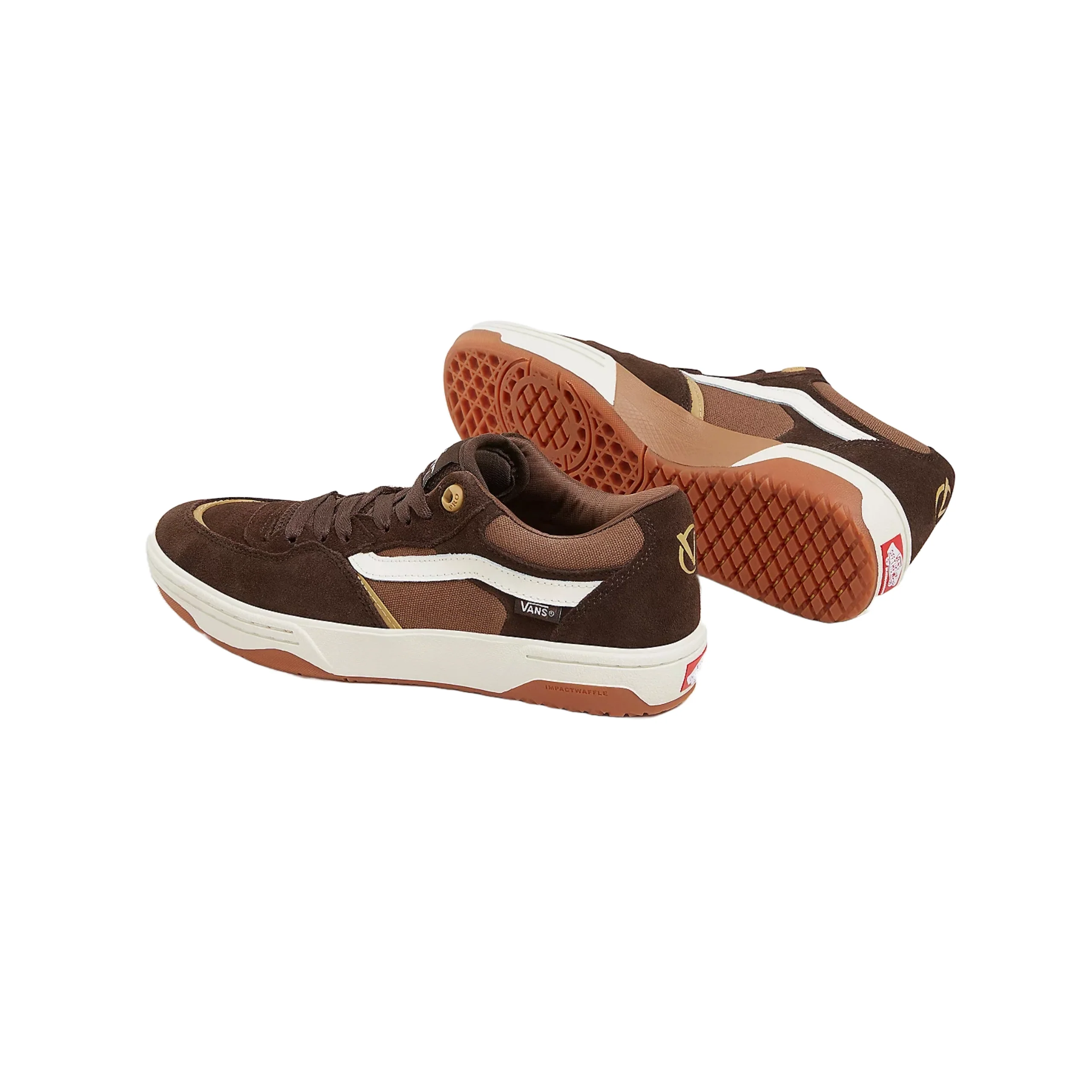 Vans Rowan 2 Shoes - Chocolate Brown - Image 3
