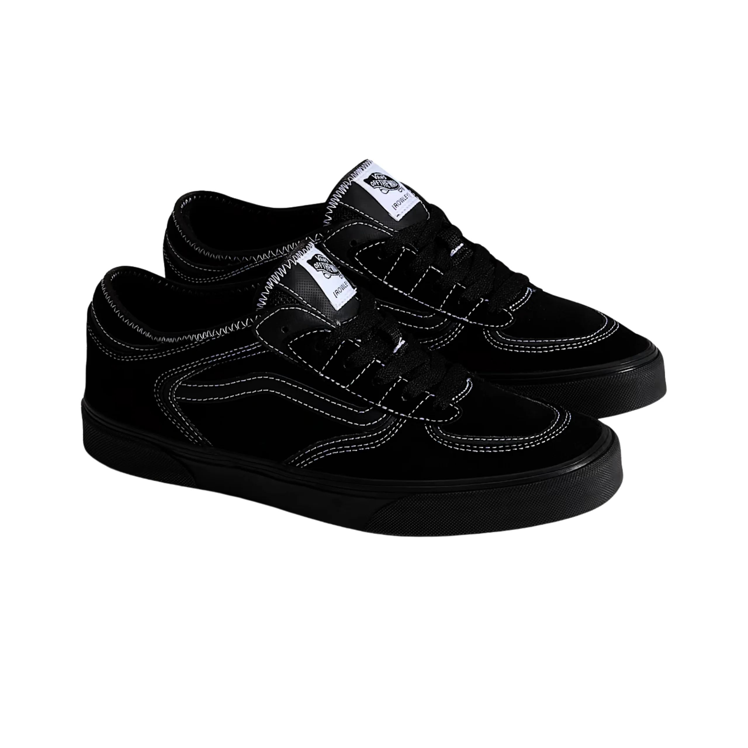 Vans Rowley Classic Shoes - Black / Black - Image 2