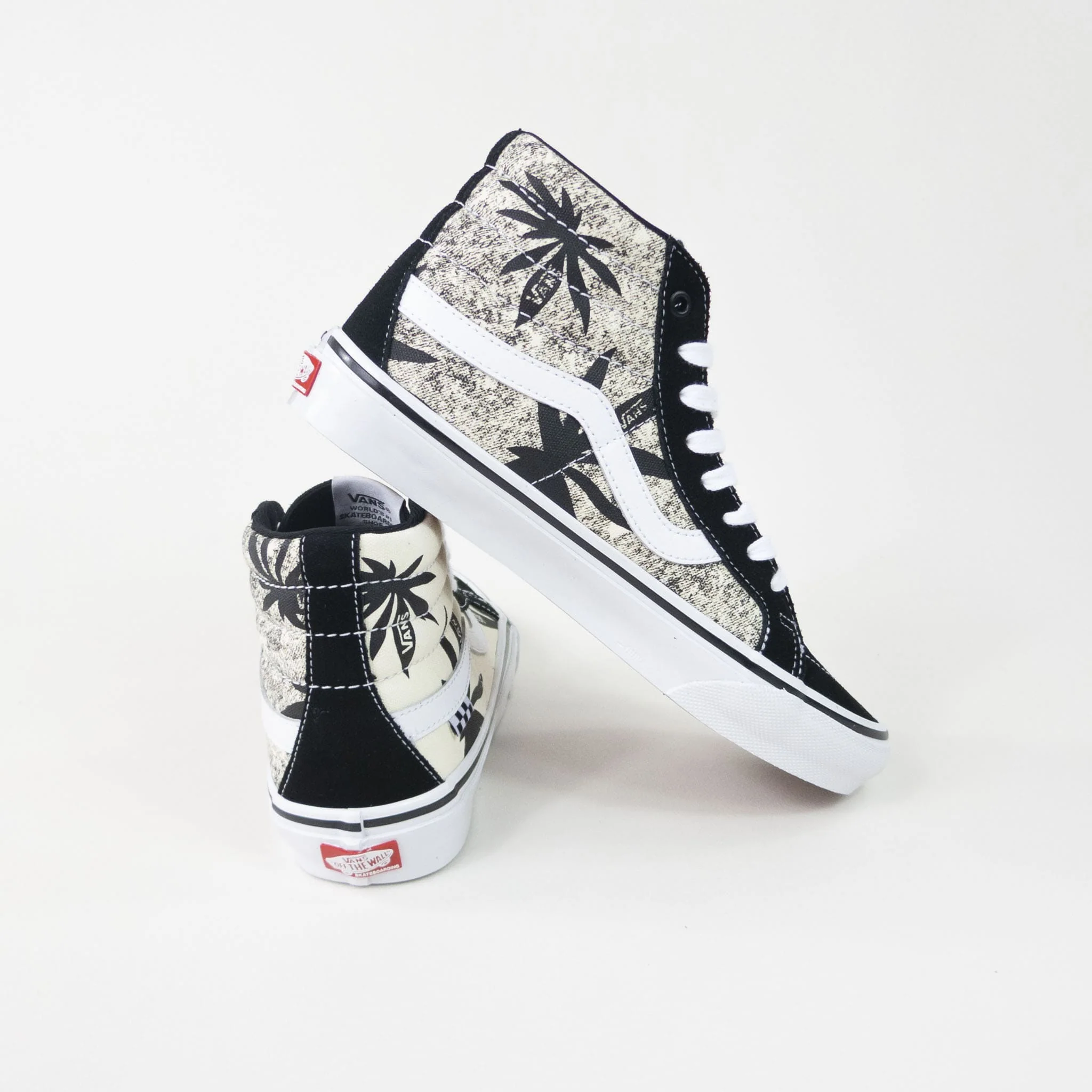 Vans Skake Sk8-Hi Reissue Pro Shoes - Grosso '84 Blk/Palms - Image 4