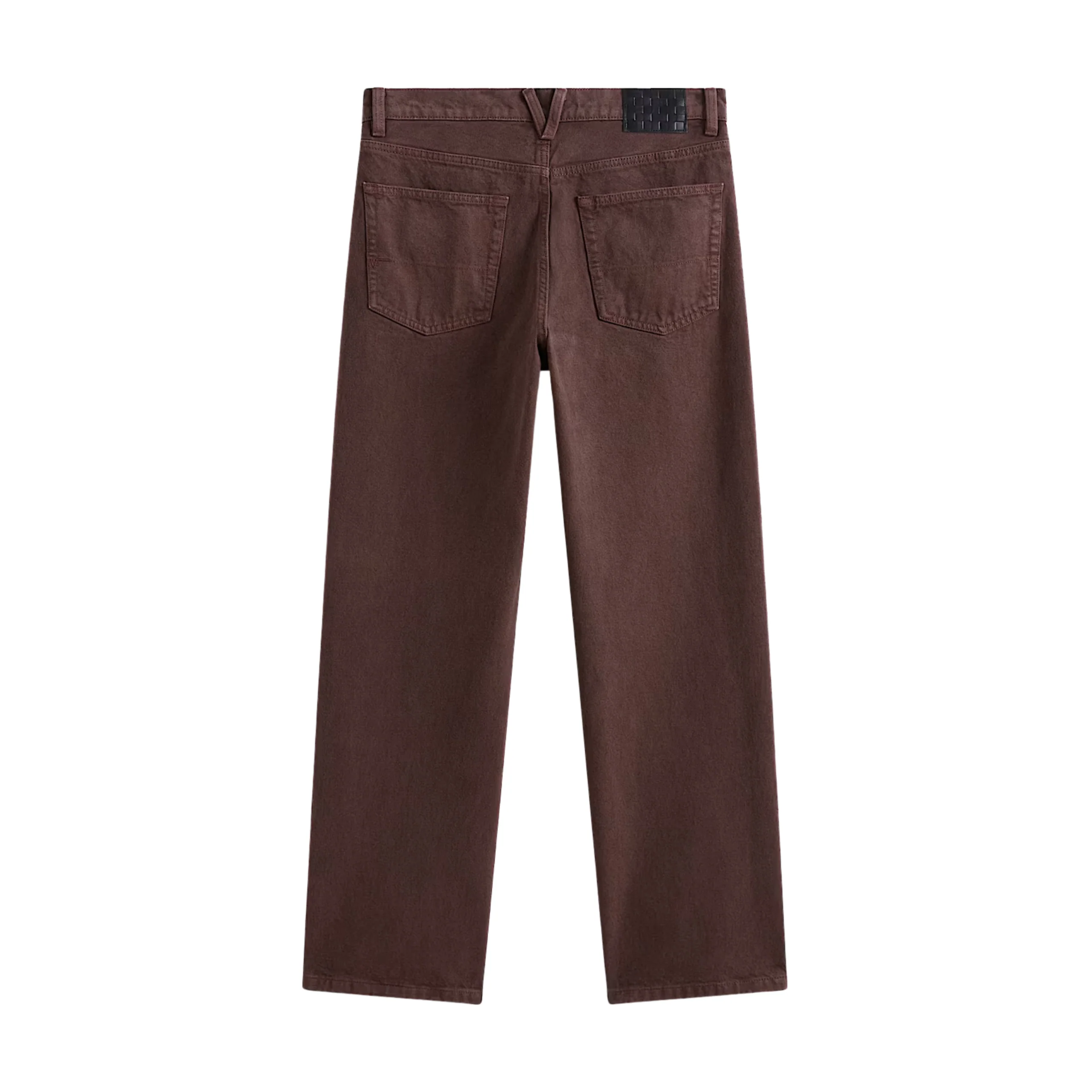 Vans Skate Check-5 Loose Denim Pant - Dark Brown - Image 2