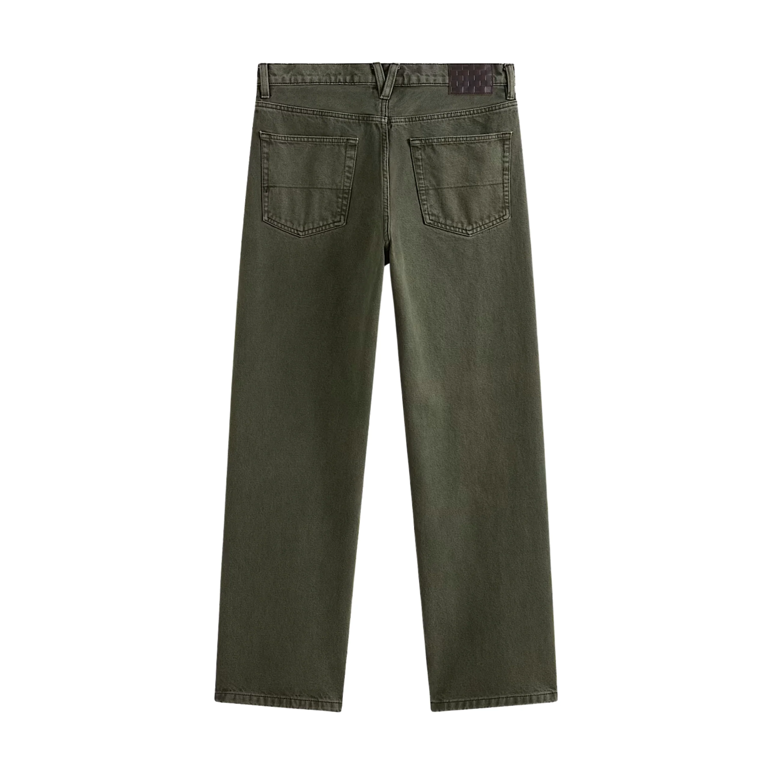 Vans Skate Check-5 Loose Denim Pant - Mossy Olive - Image 2