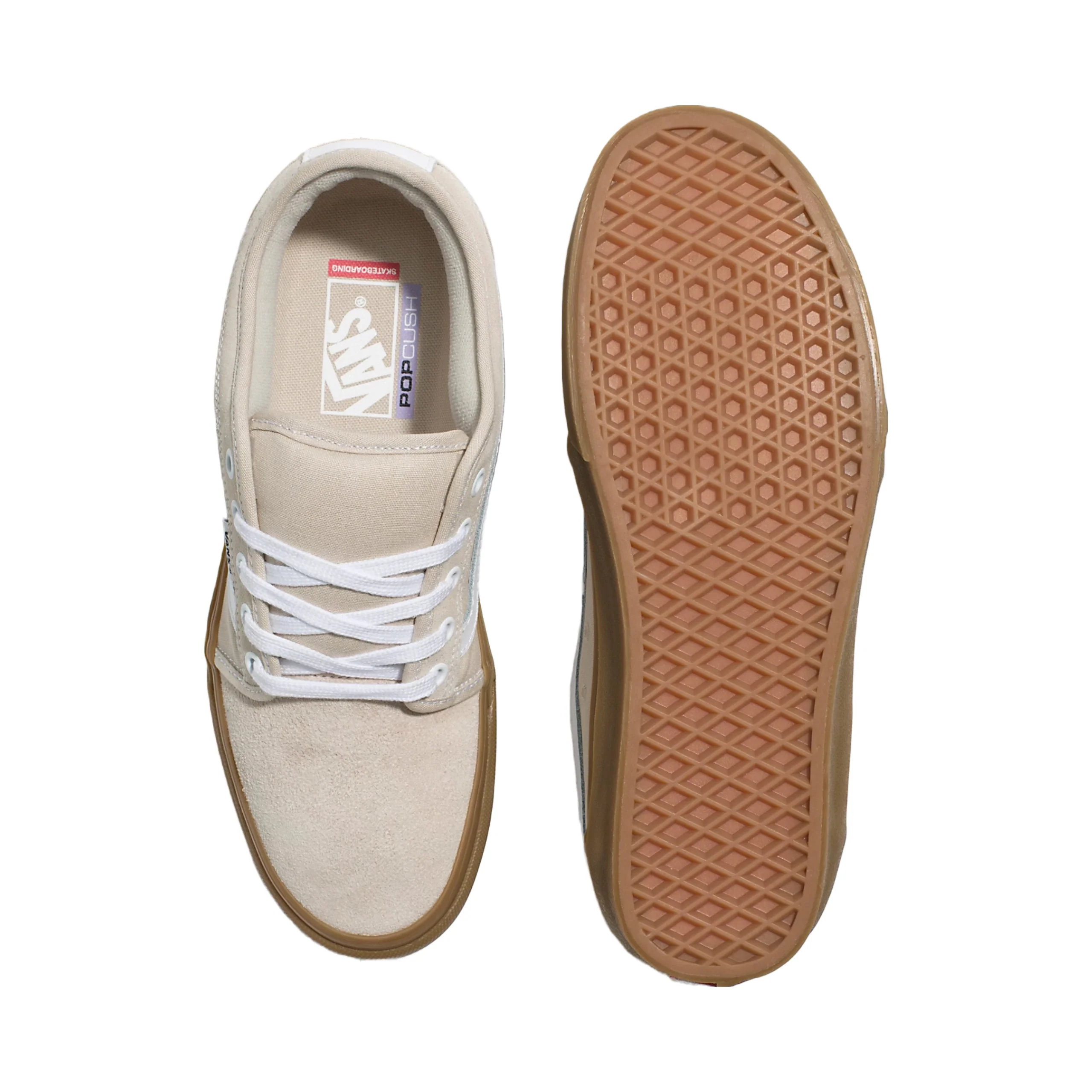 Vans Skate Chukka Low Sidestripe Shoes - French Oak - Image 4