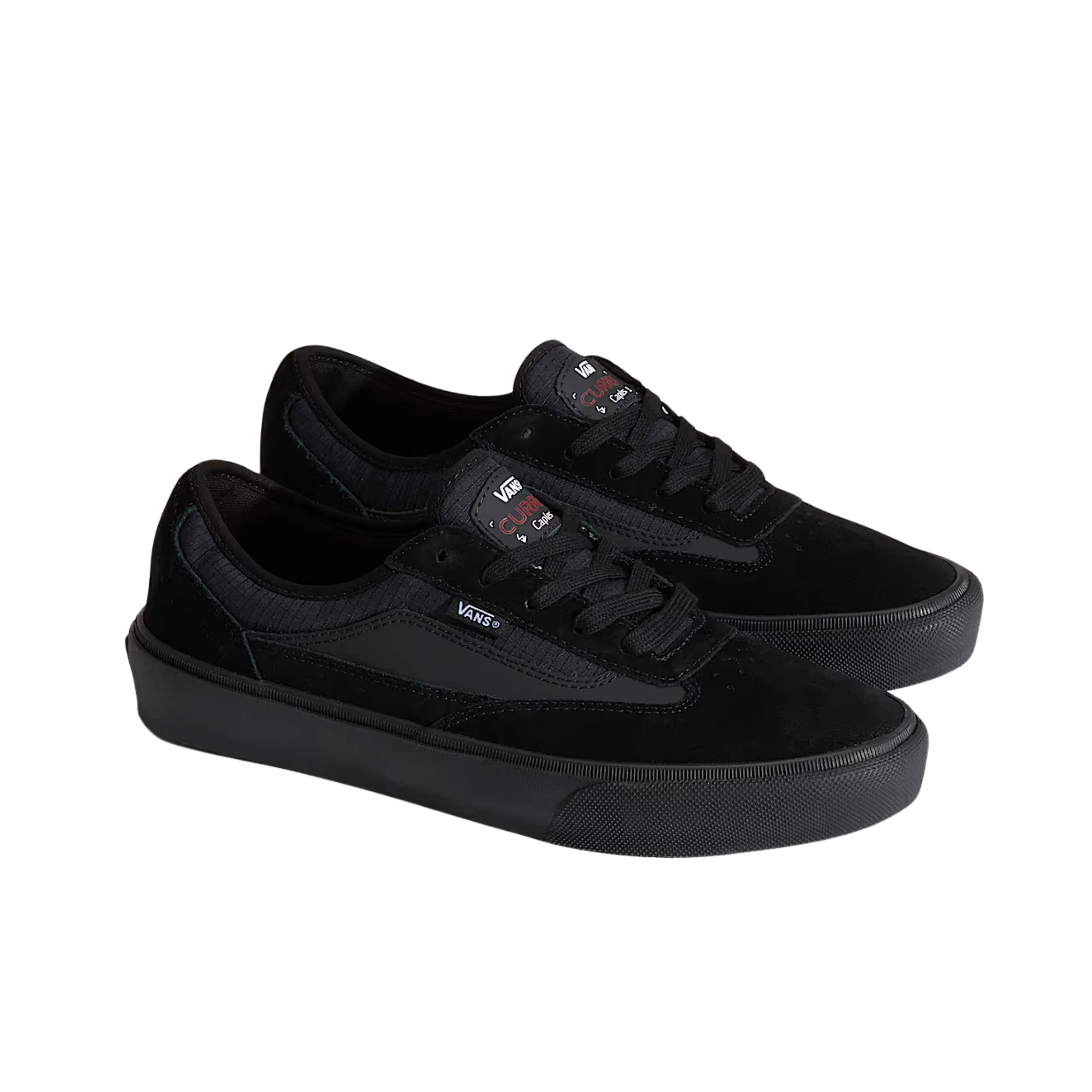 Vans Skate Curren Caples Shoes - Black / Black - Image 2