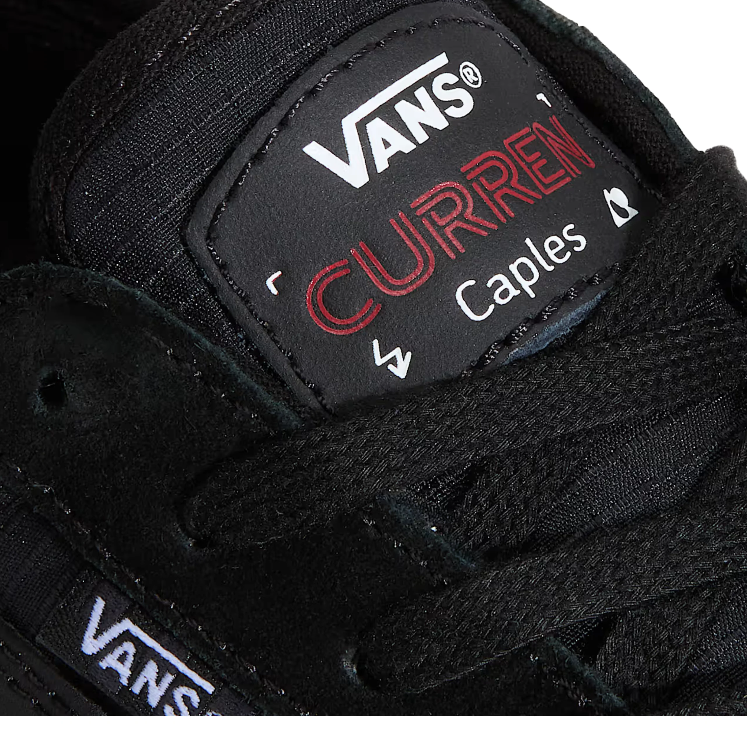 Vans Skate Curren Caples Shoes - Black / Black - Image 5