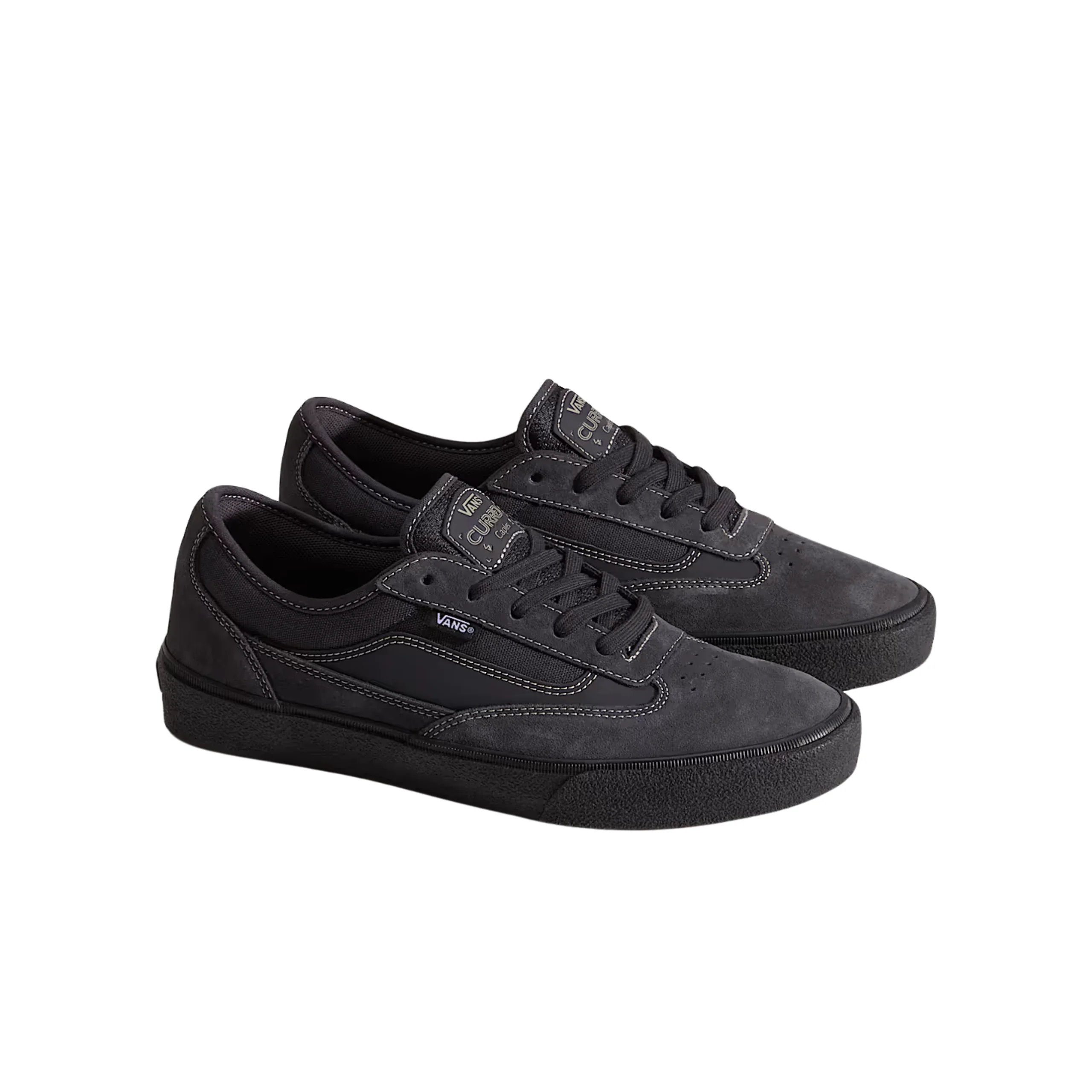 Vans Skate Curren Caples Shoes - Charcoal / Black - Image 2