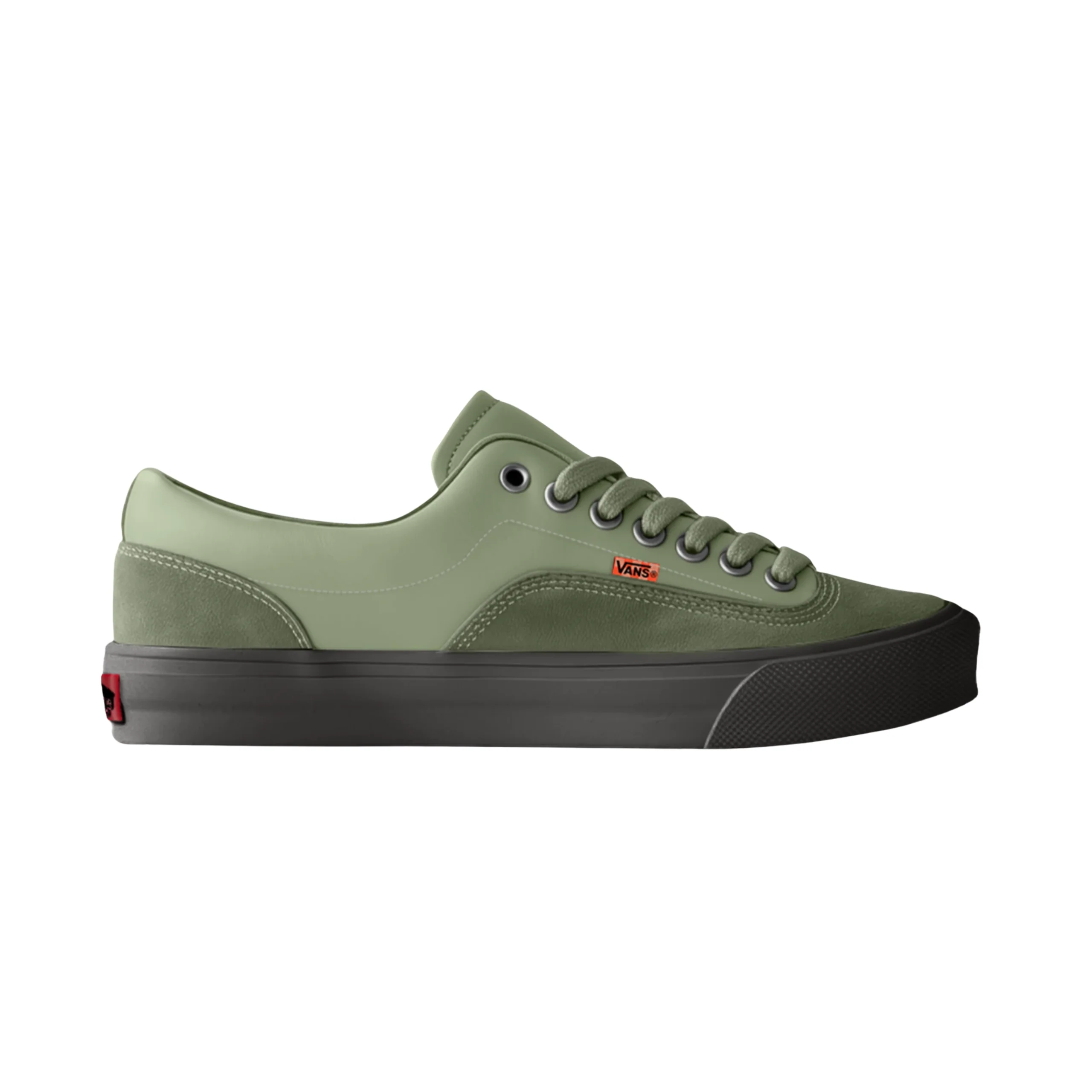 Vans Skate Era Stub Shoes - Fade Olive / Black