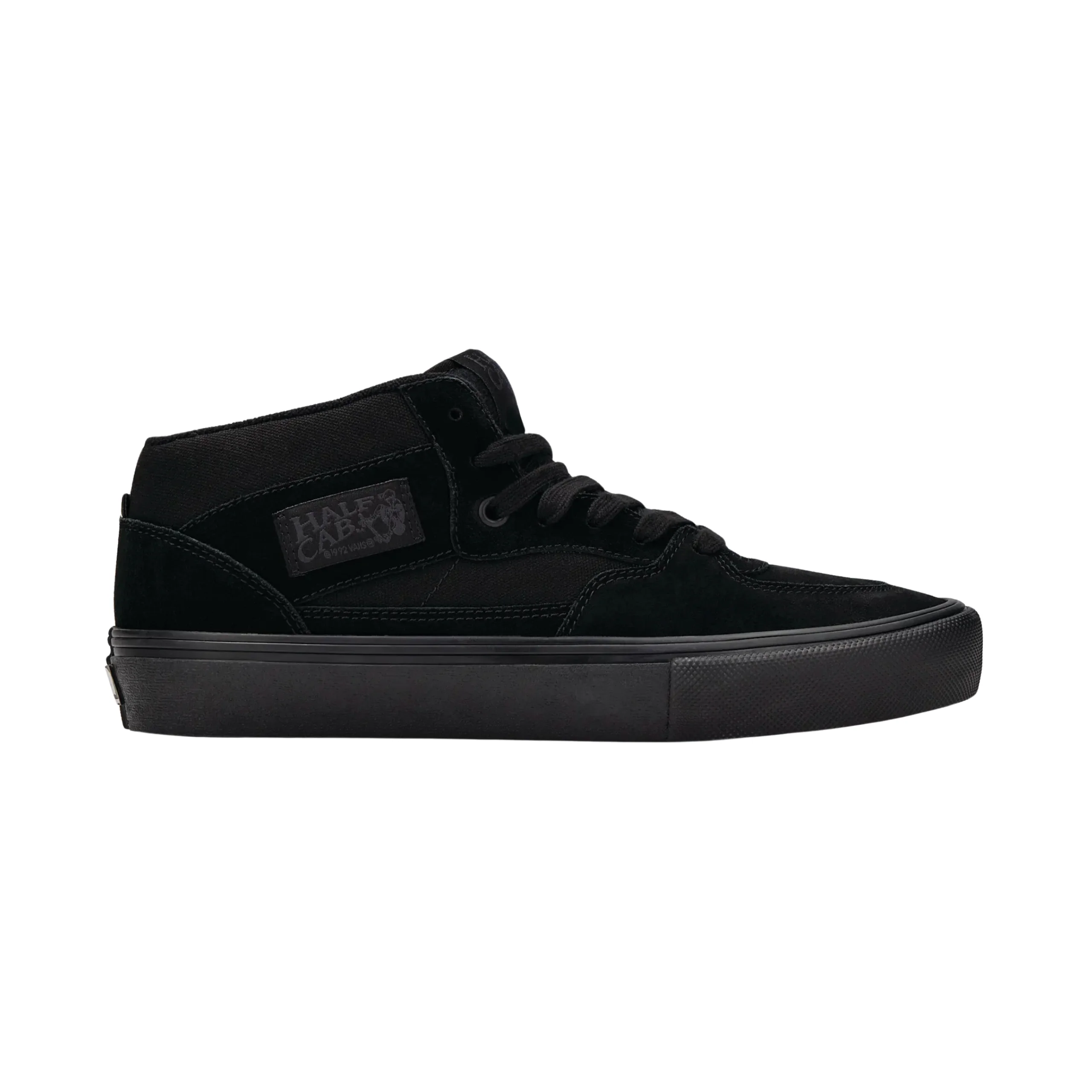 Vans Skate Half Cab Shoes - Black / Black