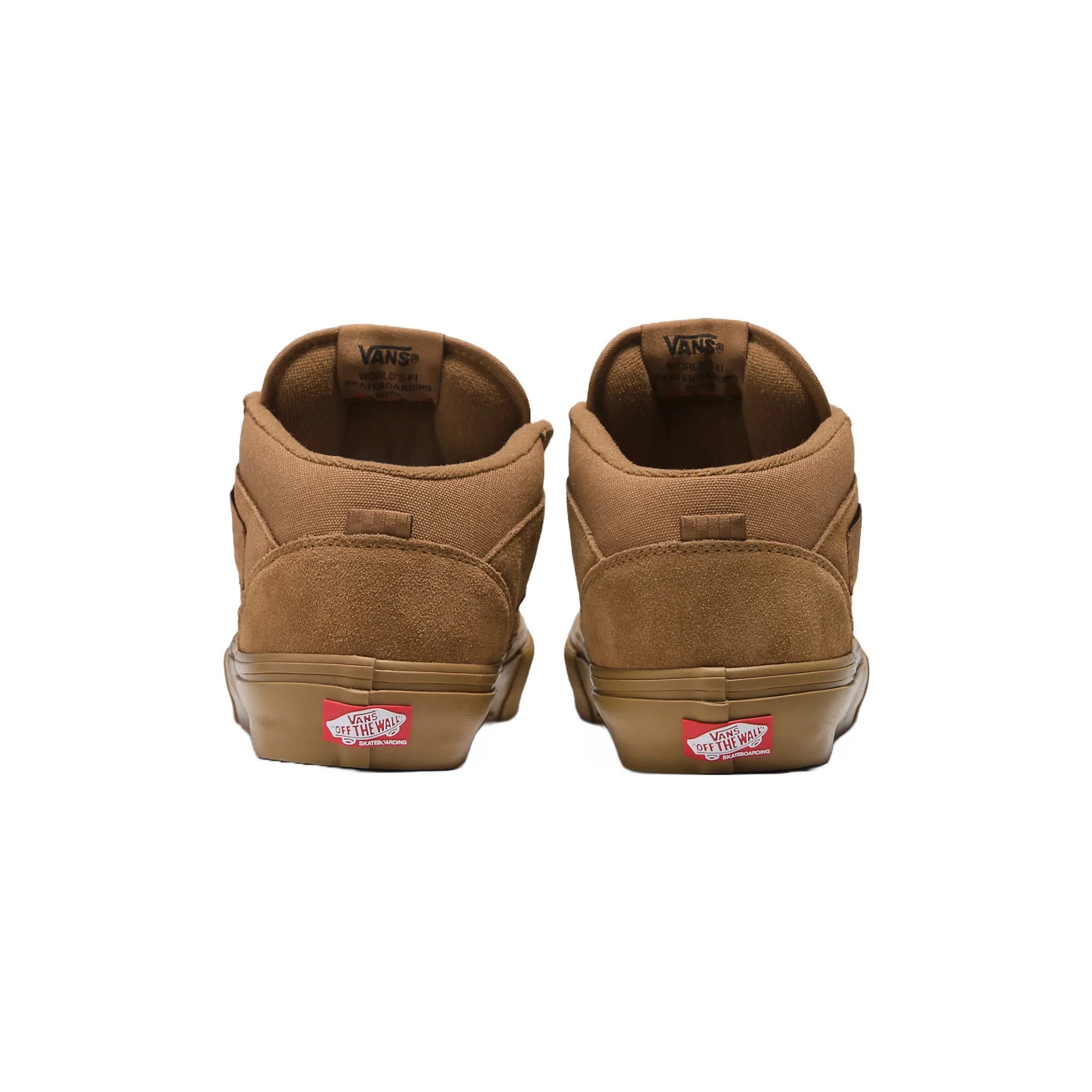 Vans Skate Half Cab Shoes - Brown / Gum - Image 4