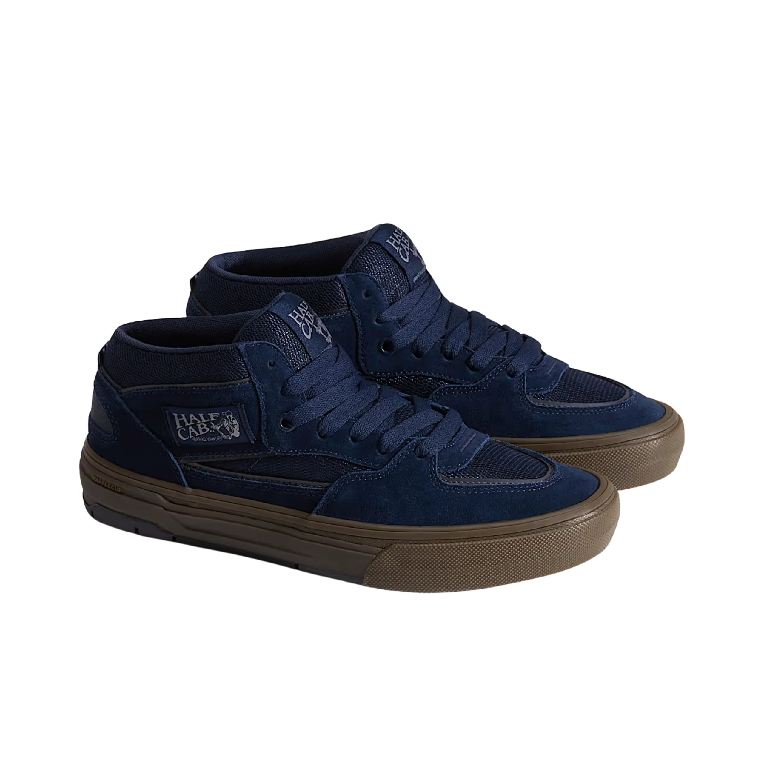 Vans Skate Half Cab Wafflecup Shoes - Navy / Dark Gum - Image 2