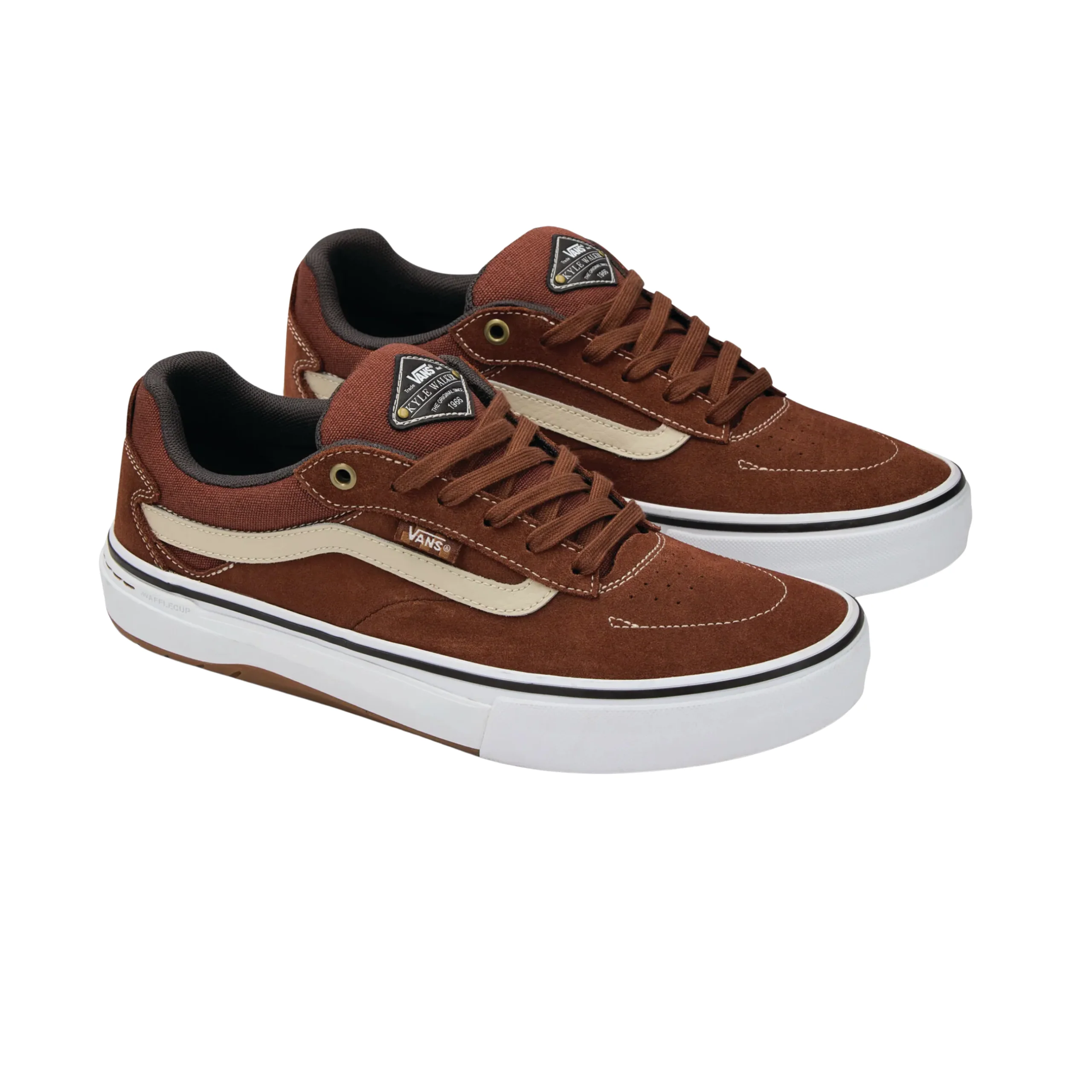 Vans Skate Kyle Walker Wafflecup Shoes - Tortoise Shell - Image 2
