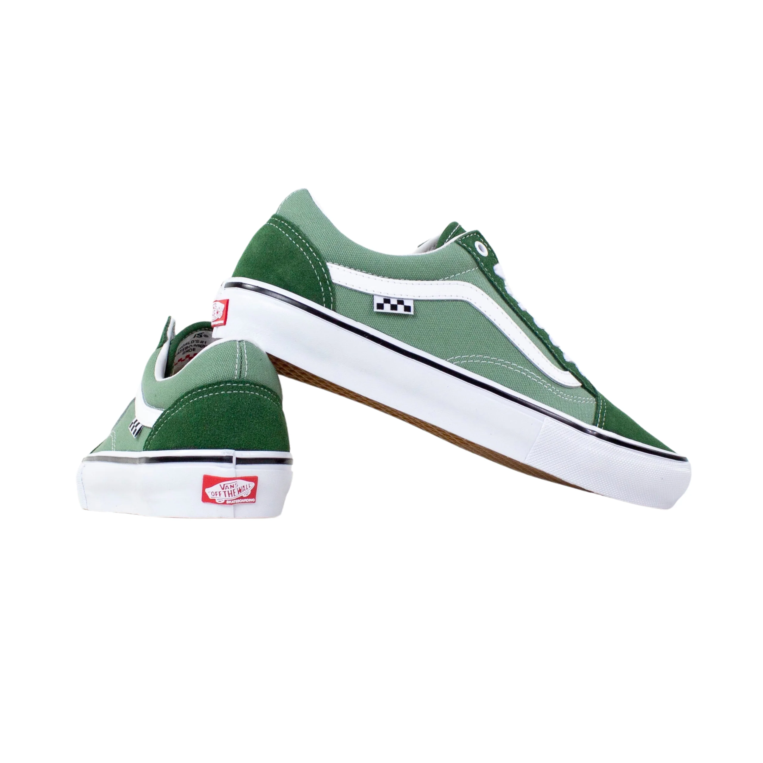Vans Skate Old Skool Shoes - Greener Pastures - Image 4