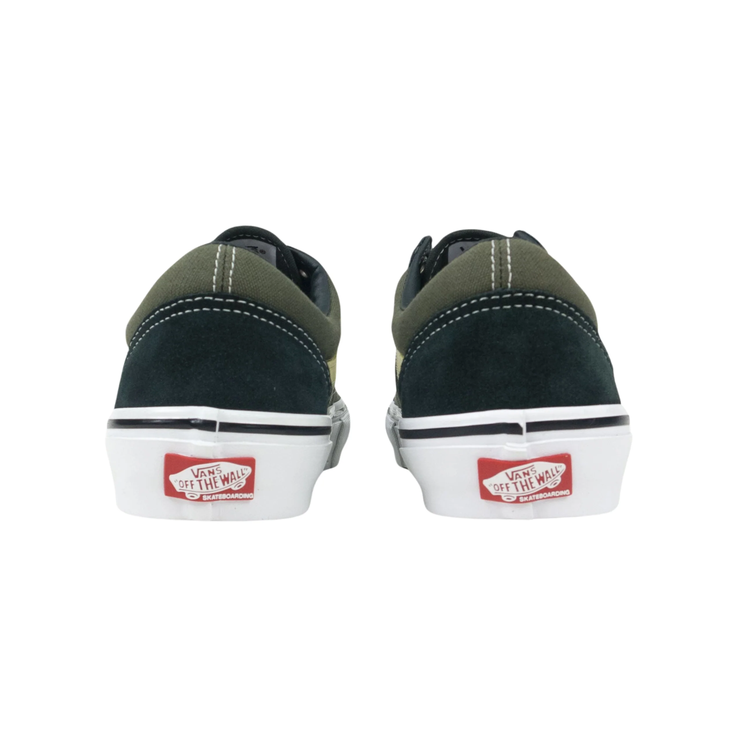 Vans Skate Old Skool Shoes - Scarab/Military - Image 4