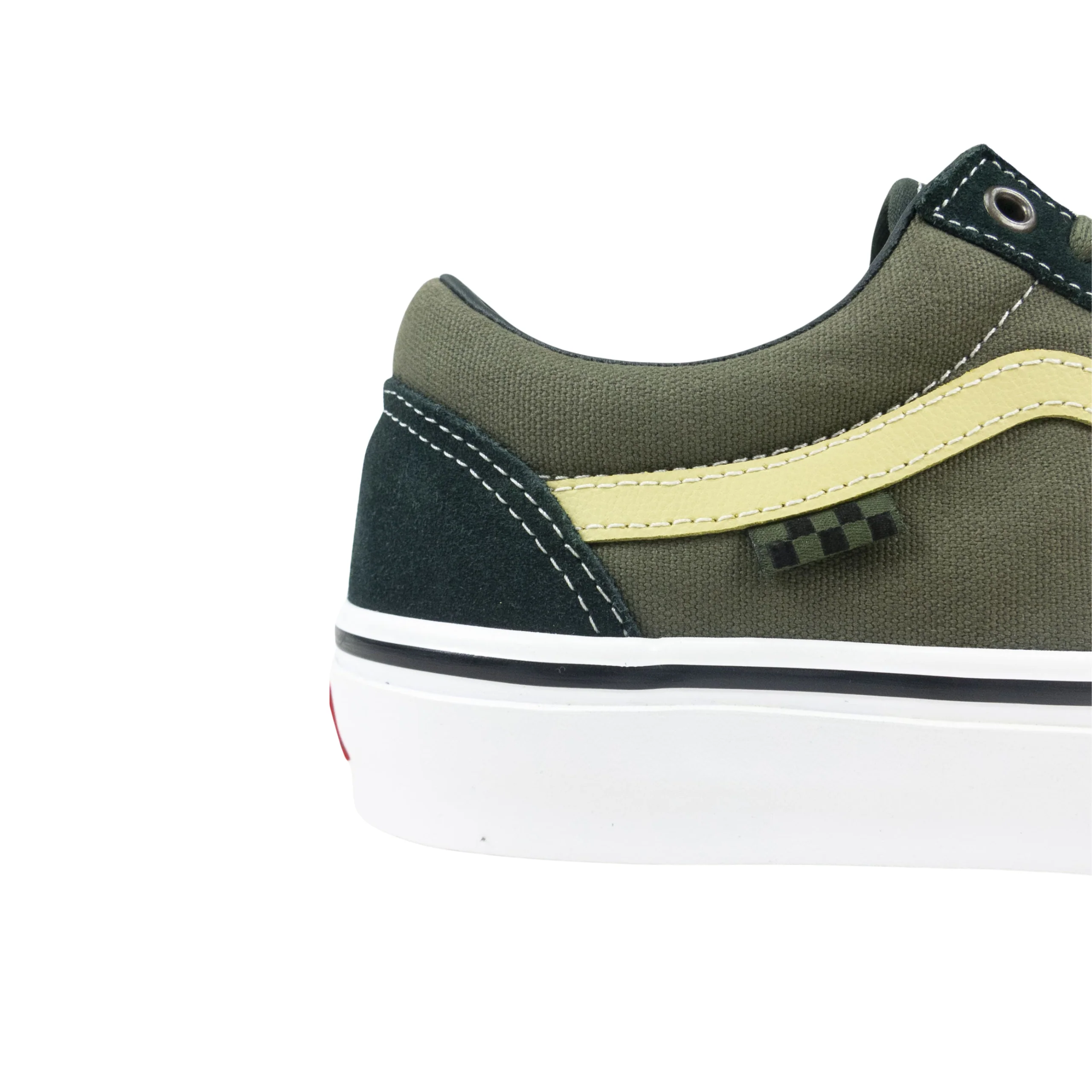 Vans Skate Old Skool Shoes - Scarab/Military - Image 5