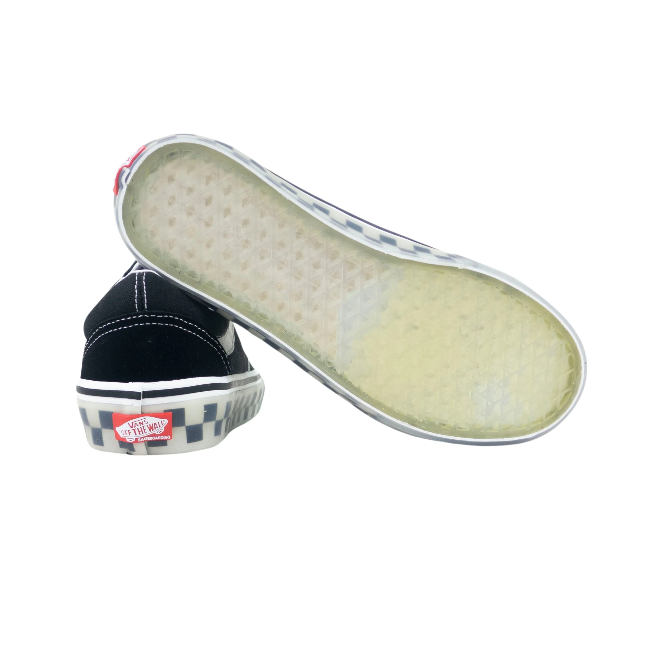 Vans Skate Old Skool Shoes - Translucent Rubber Black / Clear - Image 4