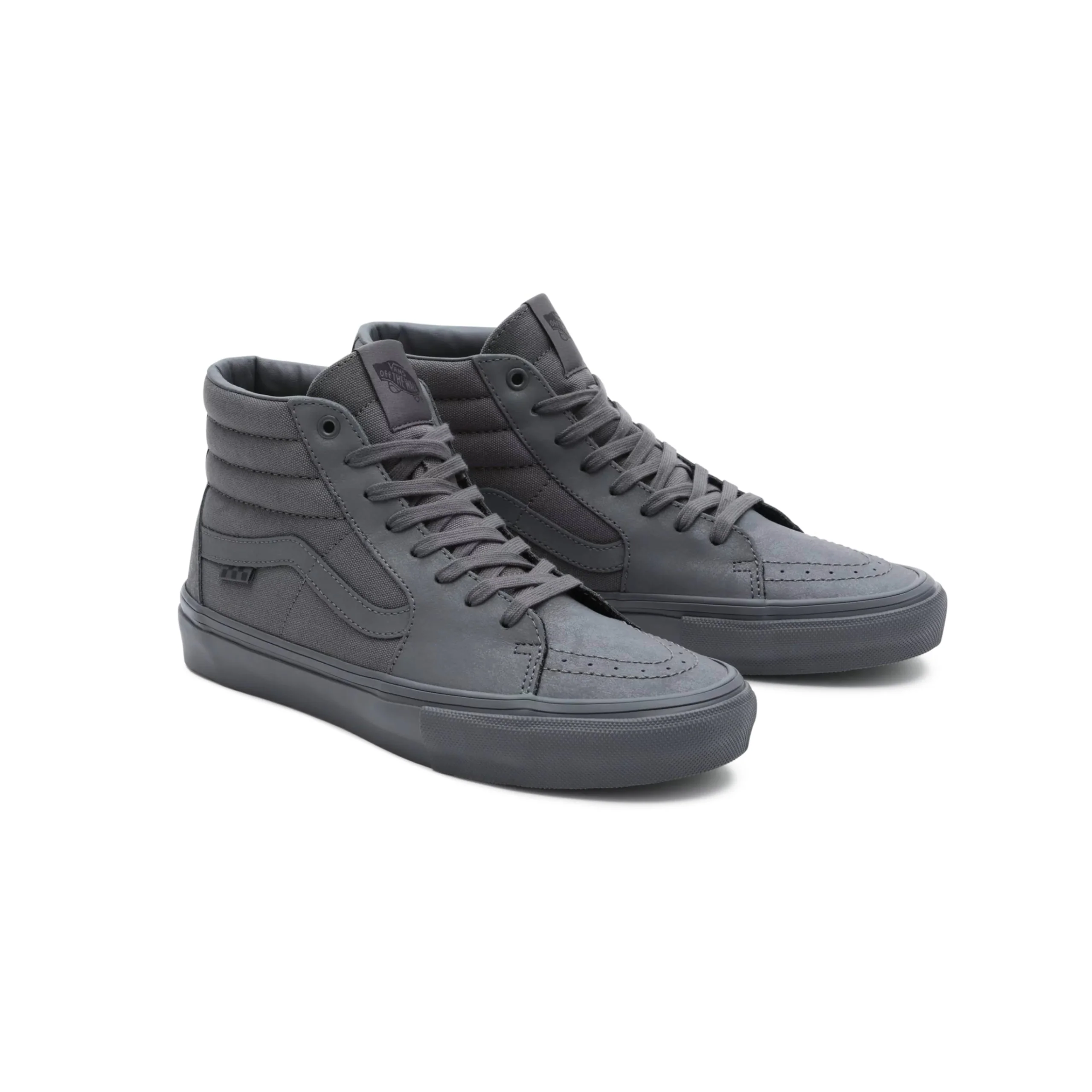 Vans Skate Sk8-Hi Pro Shoes - Mono Pewter - Image 2