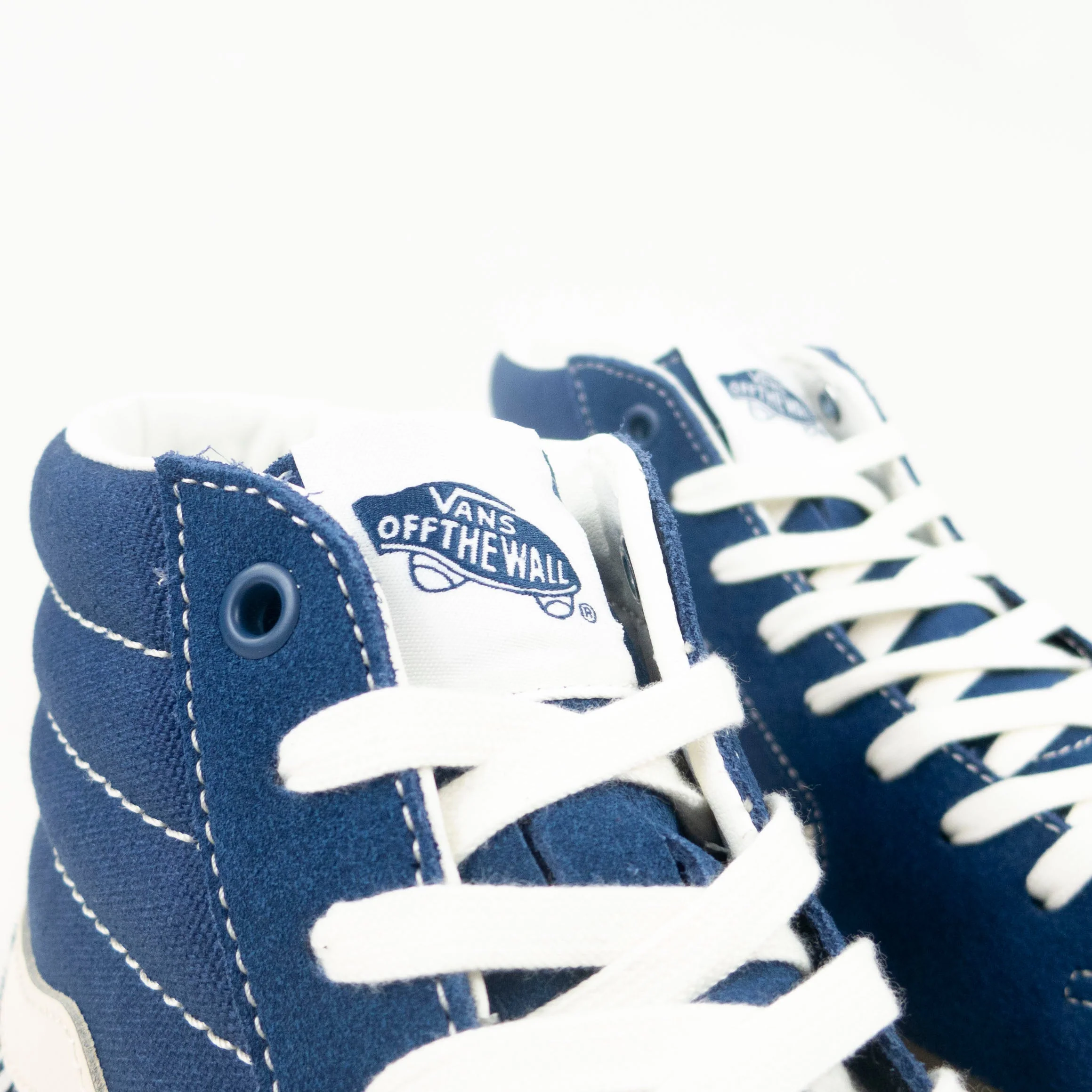 Vans Skate Sk8-Hi Pro Shoes - Suede Gum / Dark Denim - Image 3