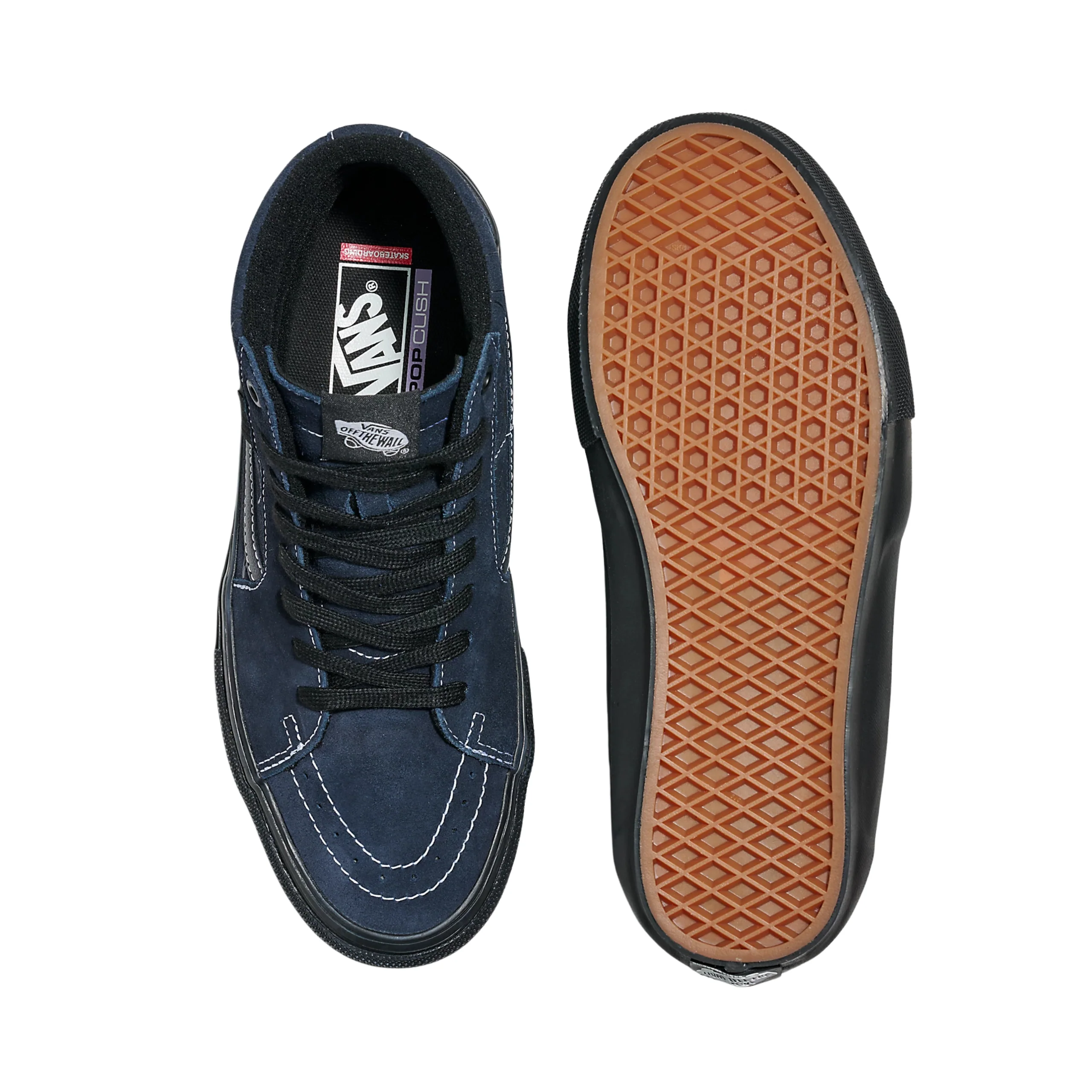 Vans Skate Sk8-Hi Web Shoes - Web Dark Grey / Black - Image 3