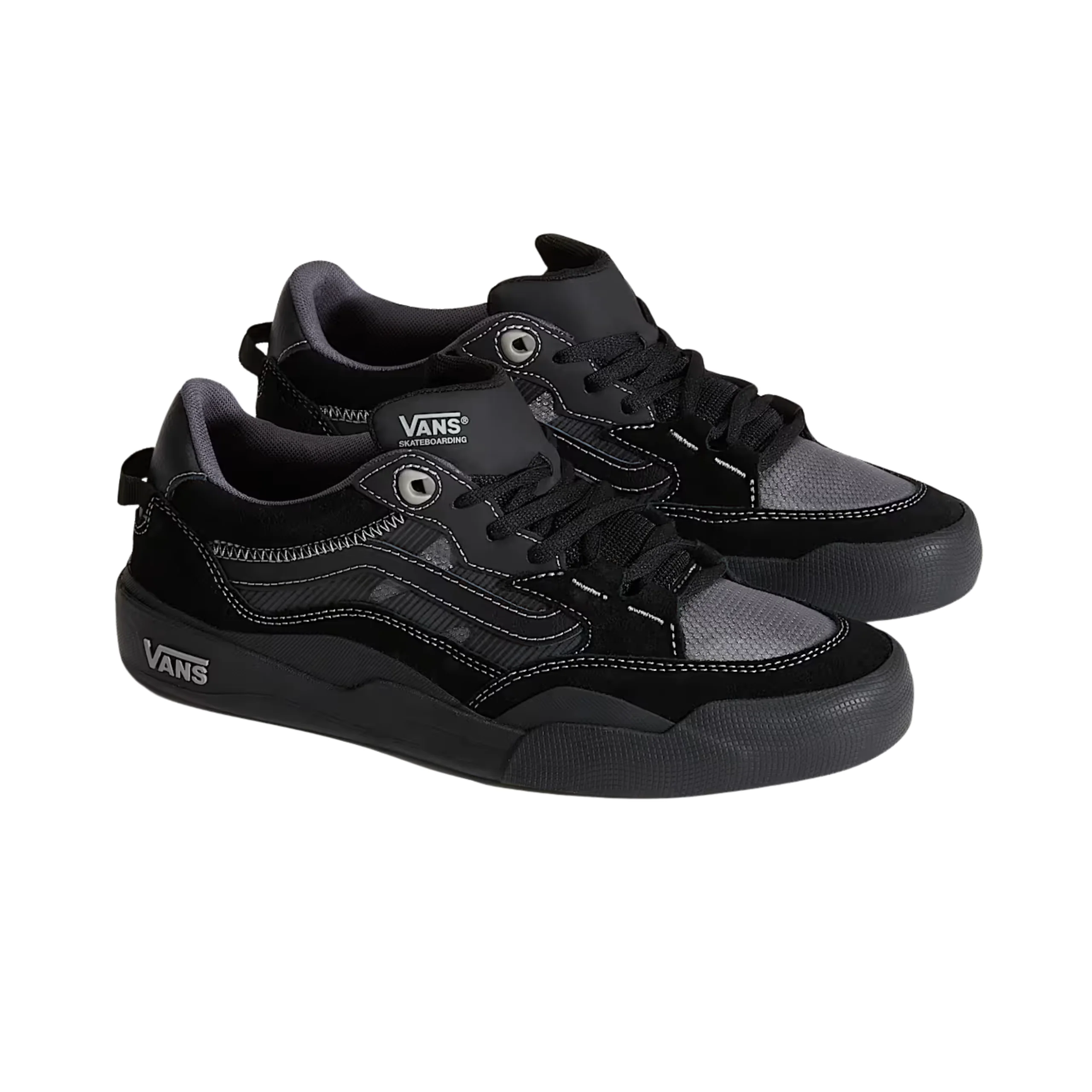 Vans Skate Wayvee 2 Shoes - Black / Black / Grey - Image 2