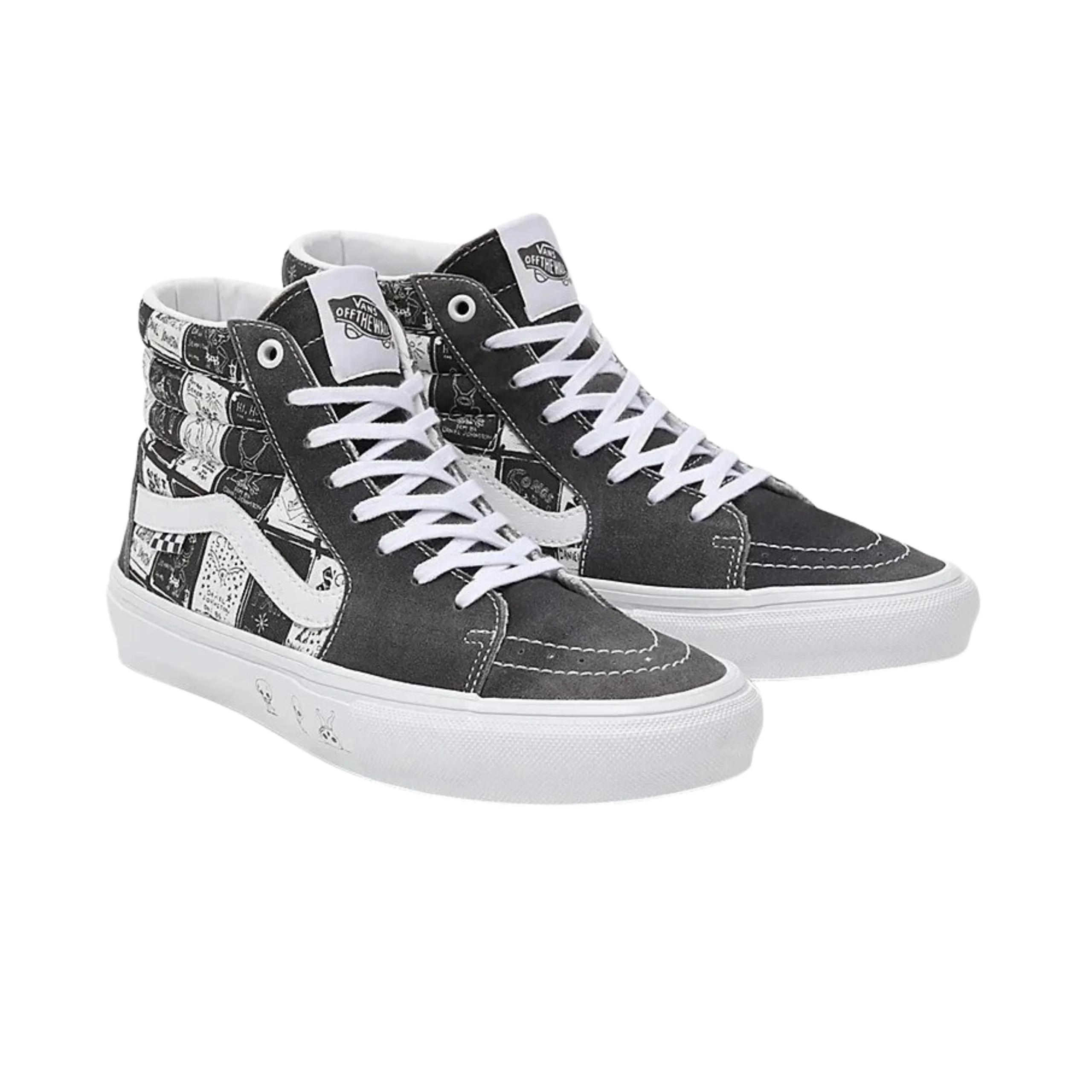 Vans Skate x Daniel Johnston Sk8-Hi Shoes - Grey - Image 2