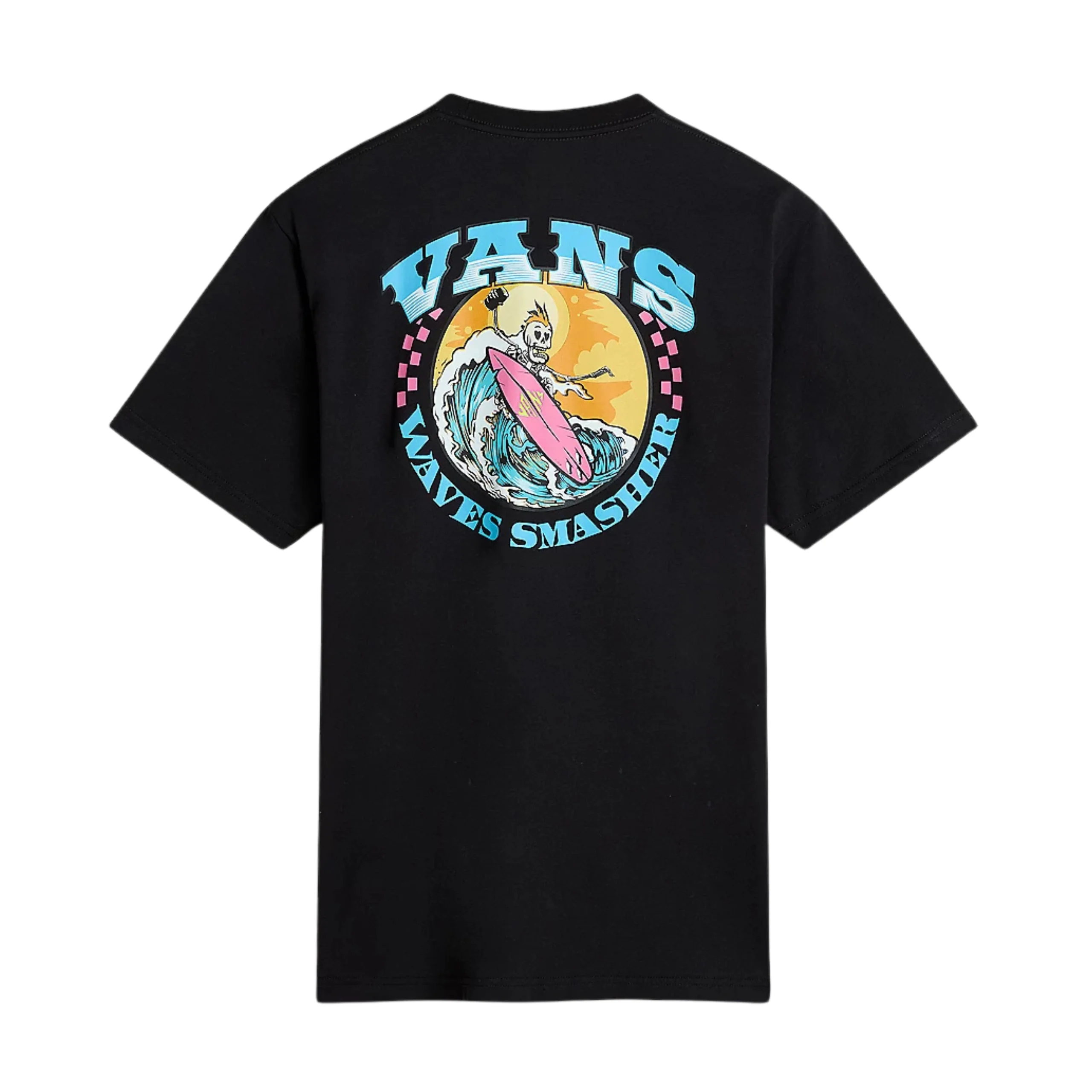 Vans True Waves Classic T-Shirt - Black - Image 2