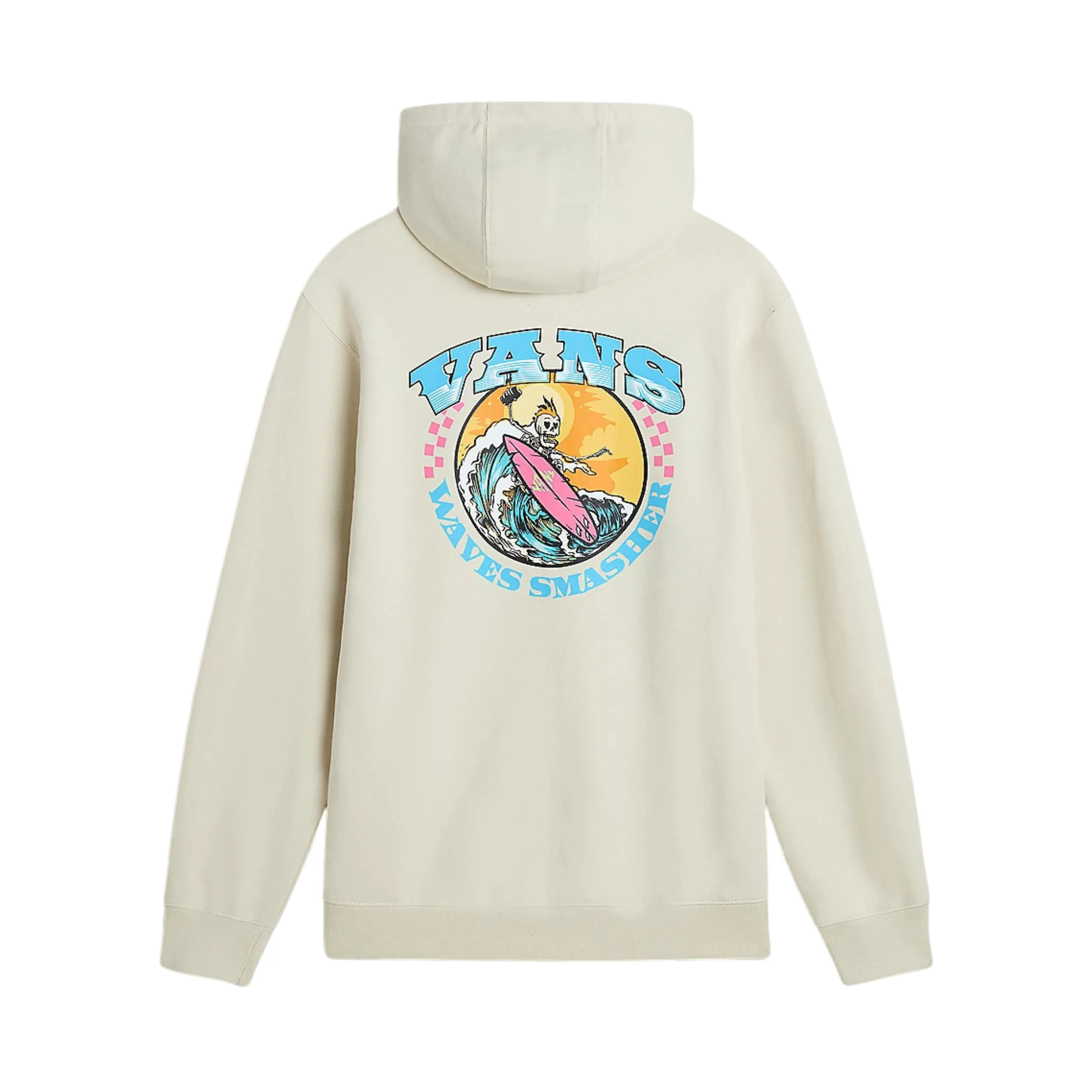 Vans True Waves Pullover Hoodie - Oatmeal - Image 2