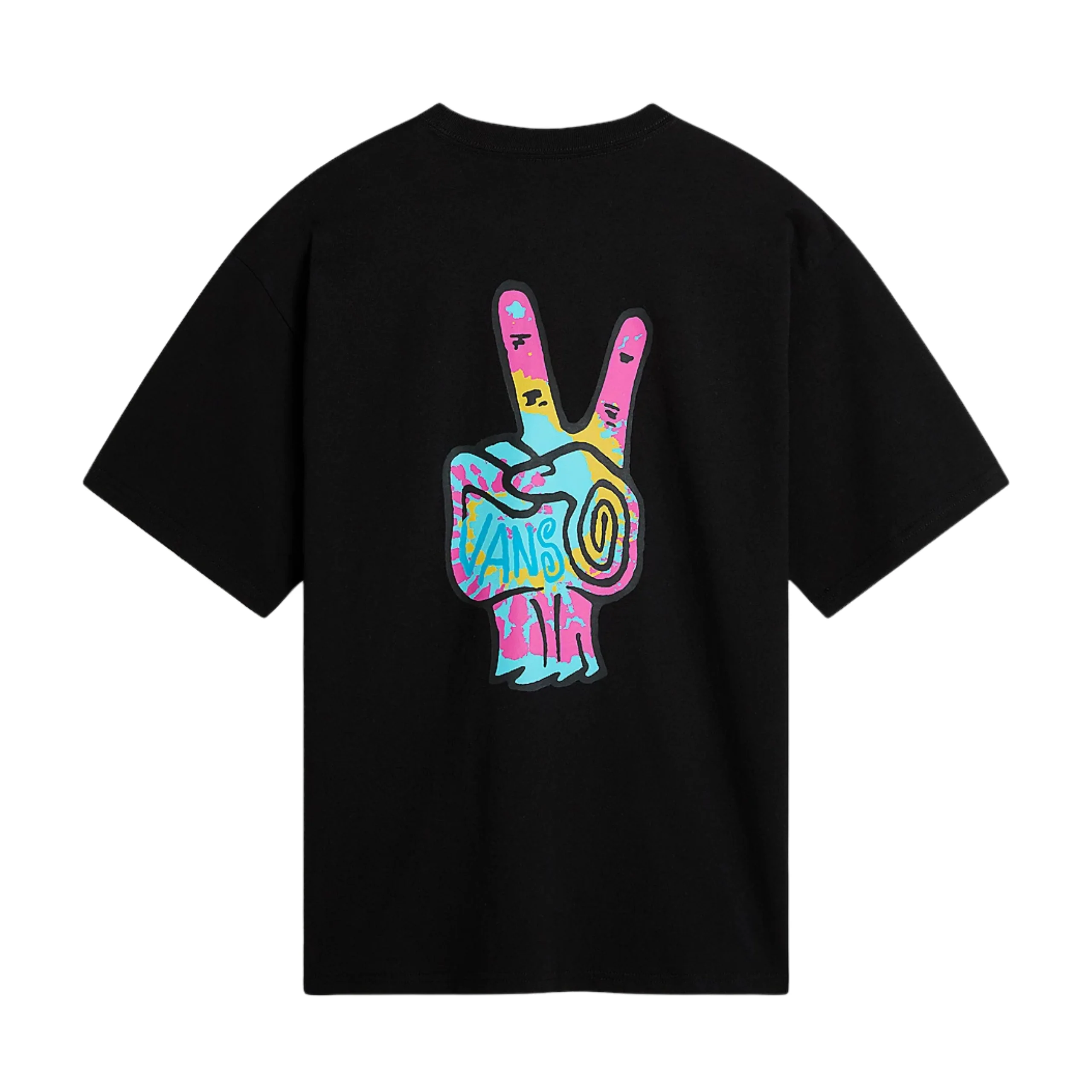 Vans V Hand Loose T-Shirt - Black - Image 2