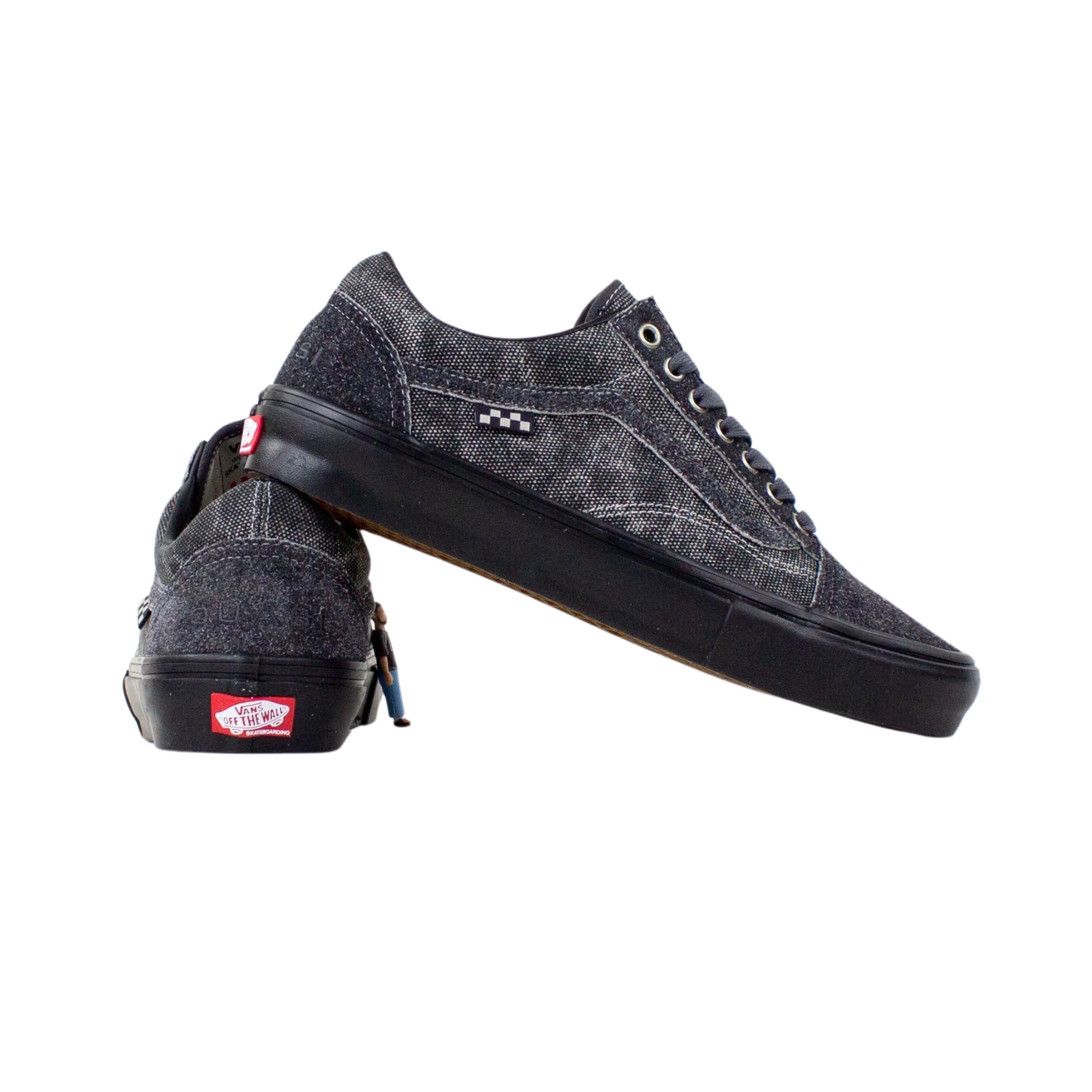 Vans x Quasi Skate Old Skool Shoes - Grey - Image 4