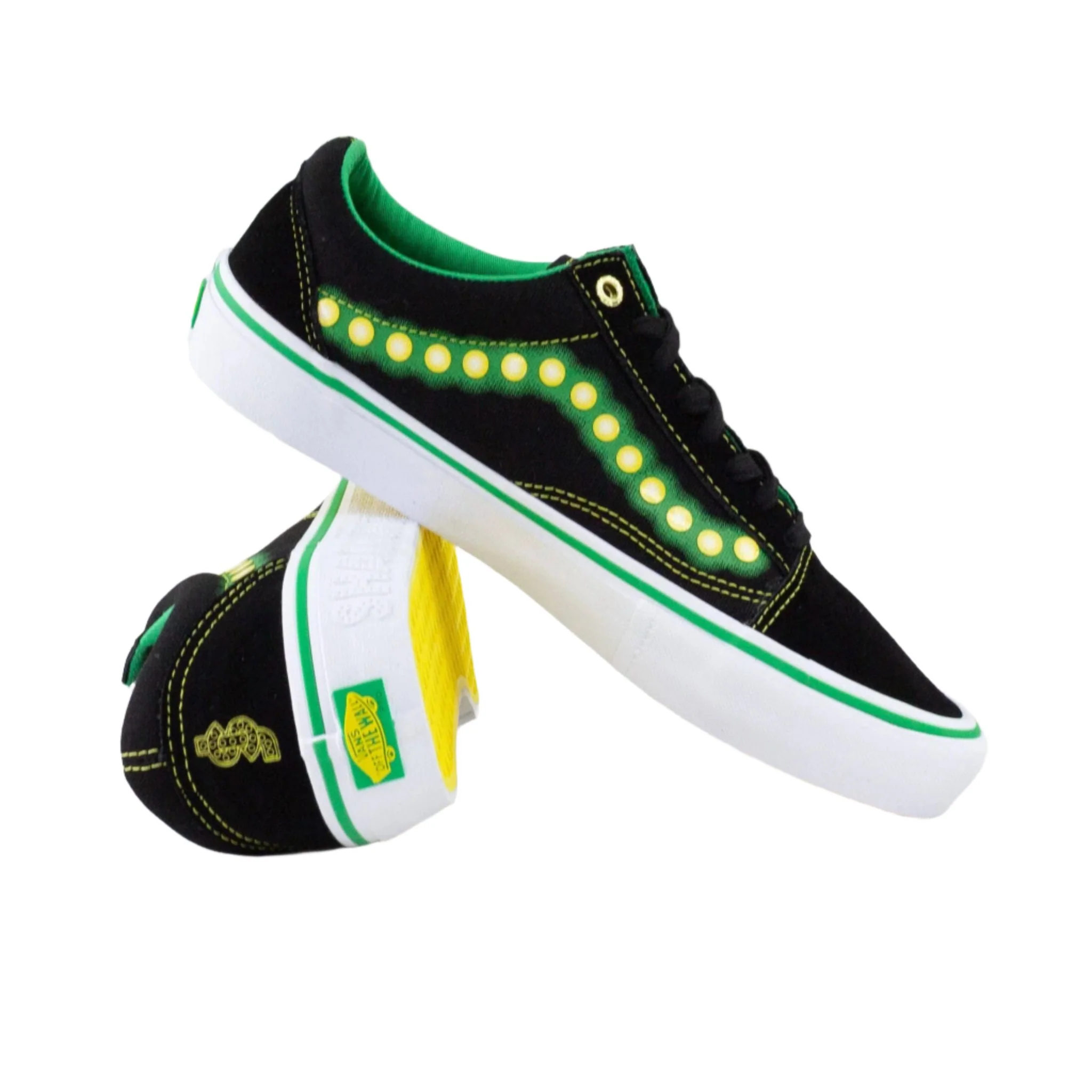Vans x Shake Junt Old Skool Pro Shoes - Black / White - Image 4