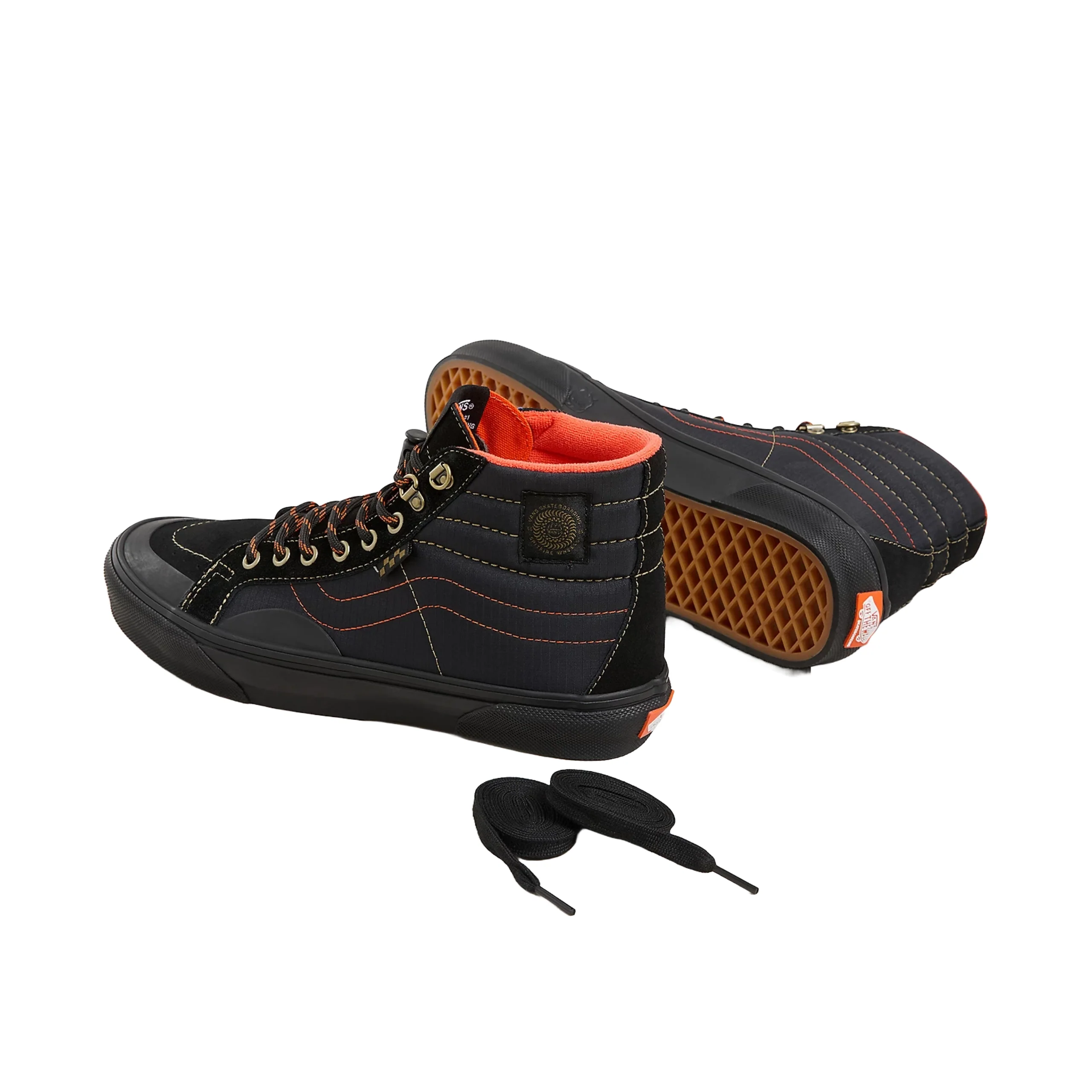 Vans x Spitfire Skate Sk8-Hi Reissue Shoes - Black - Image 3